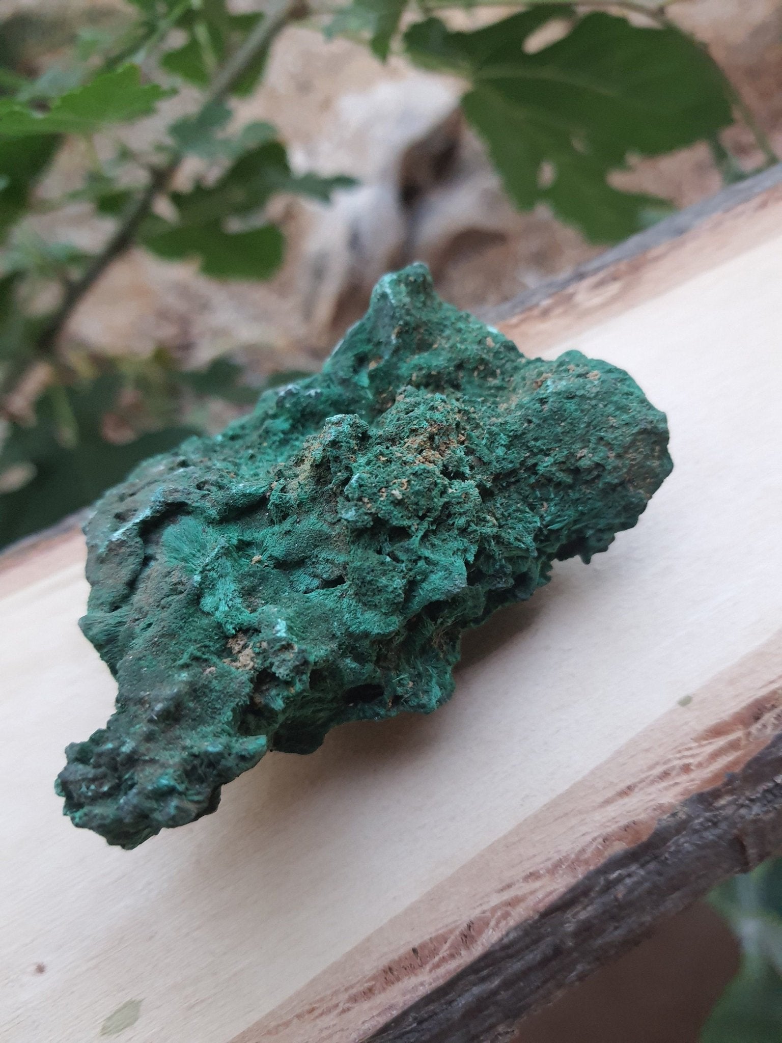 Botryoidal Malachite Specimen: Raw Congo Mineral (171g) - LunarGem - 