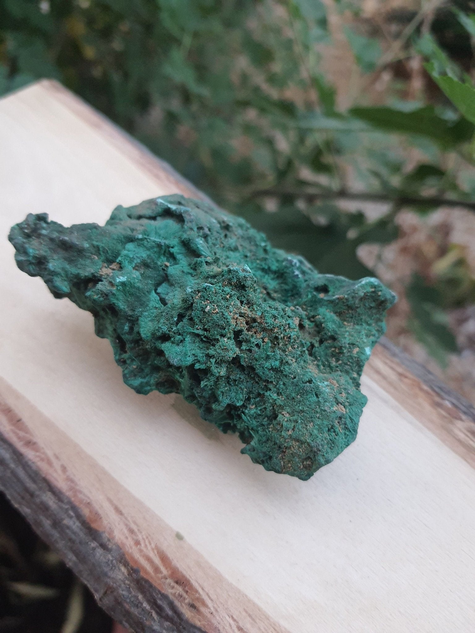 Botryoidal Malachite Specimen: Raw Congo Mineral (171g) - LunarGem - 