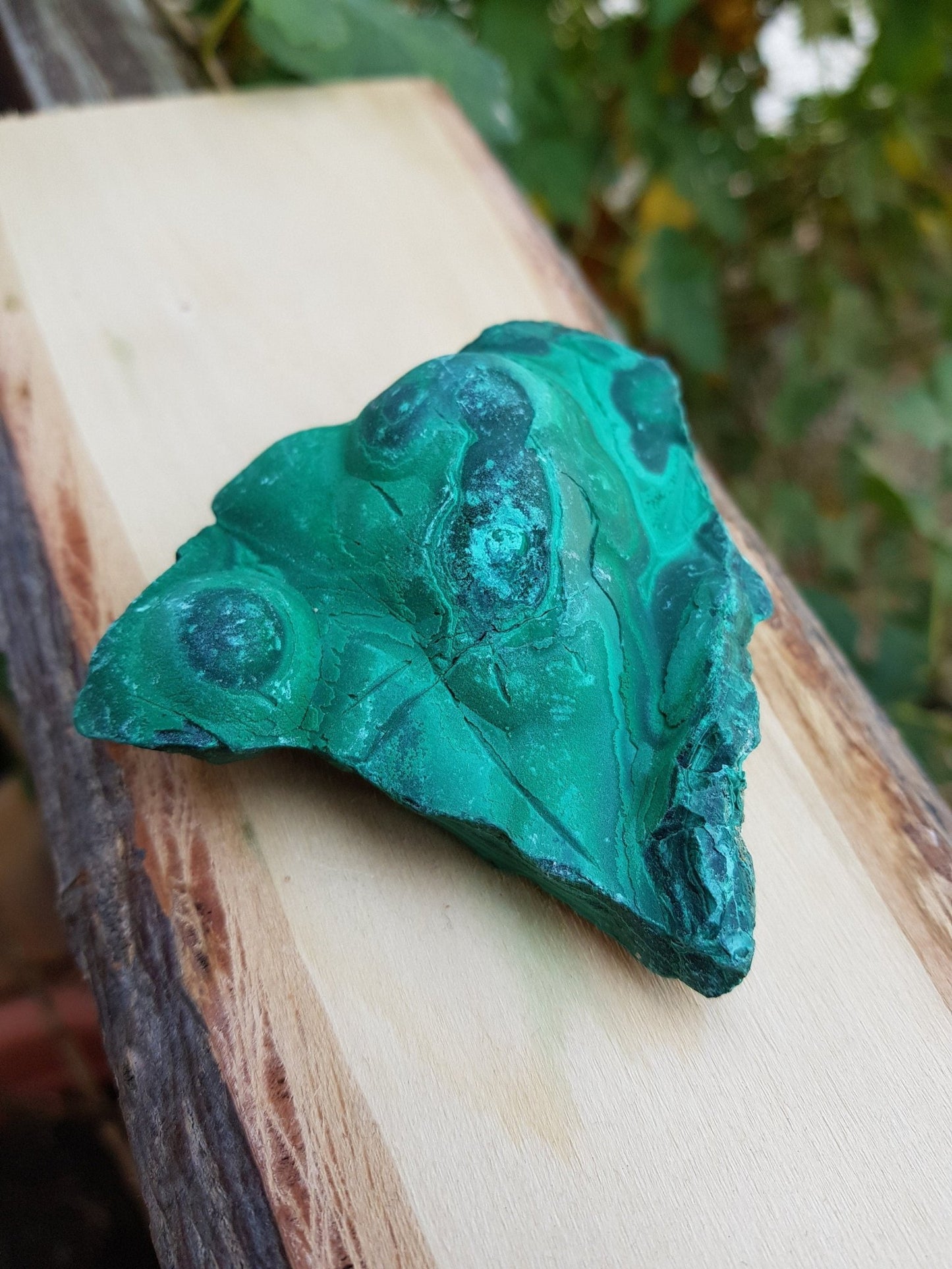 Botryoidal Malachite Specimen: Raw Congo Mineral (179g) - LunarGem - 