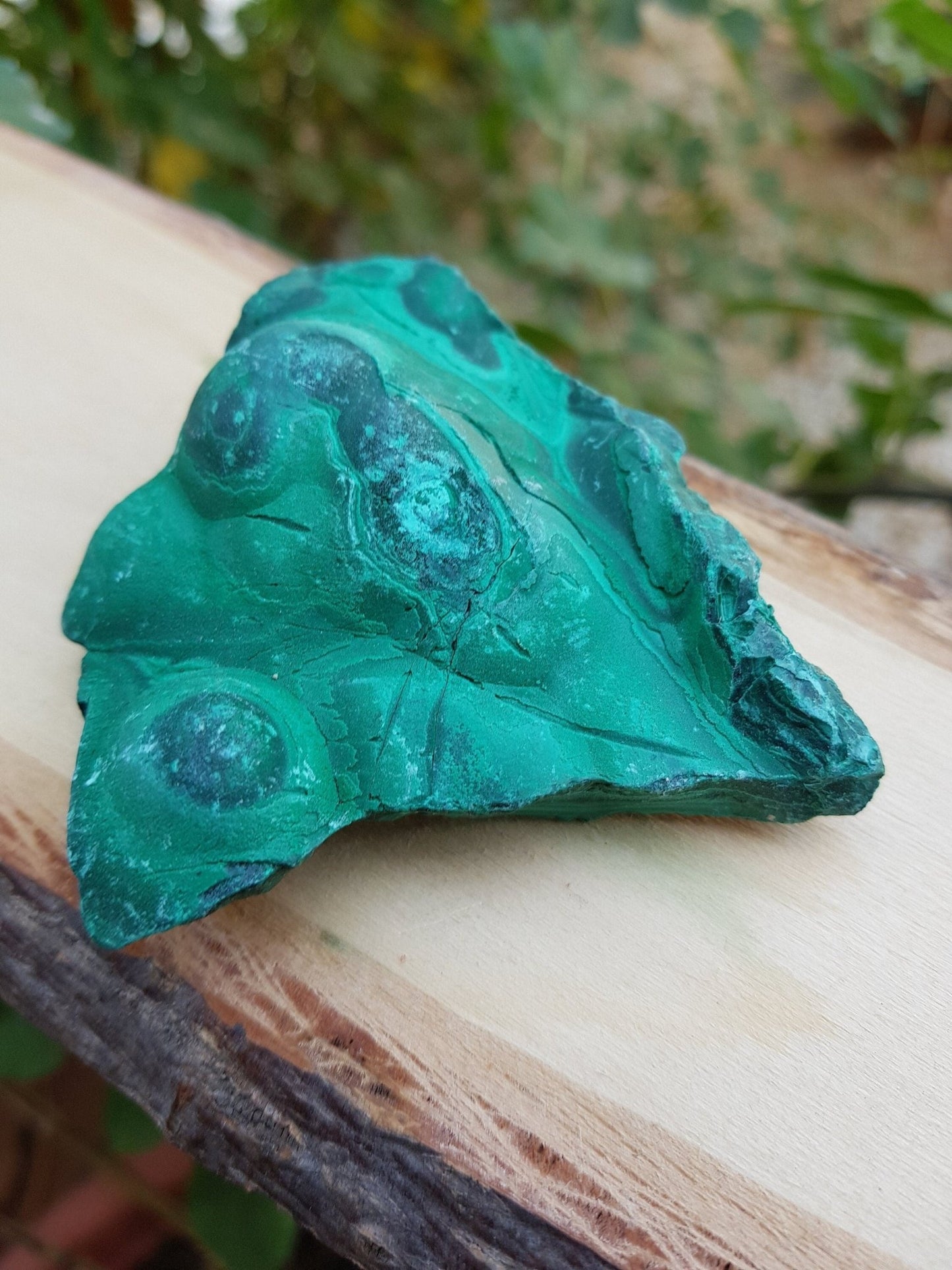 Botryoidal Malachite Specimen: Raw Congo Mineral (179g) - LunarGem - 