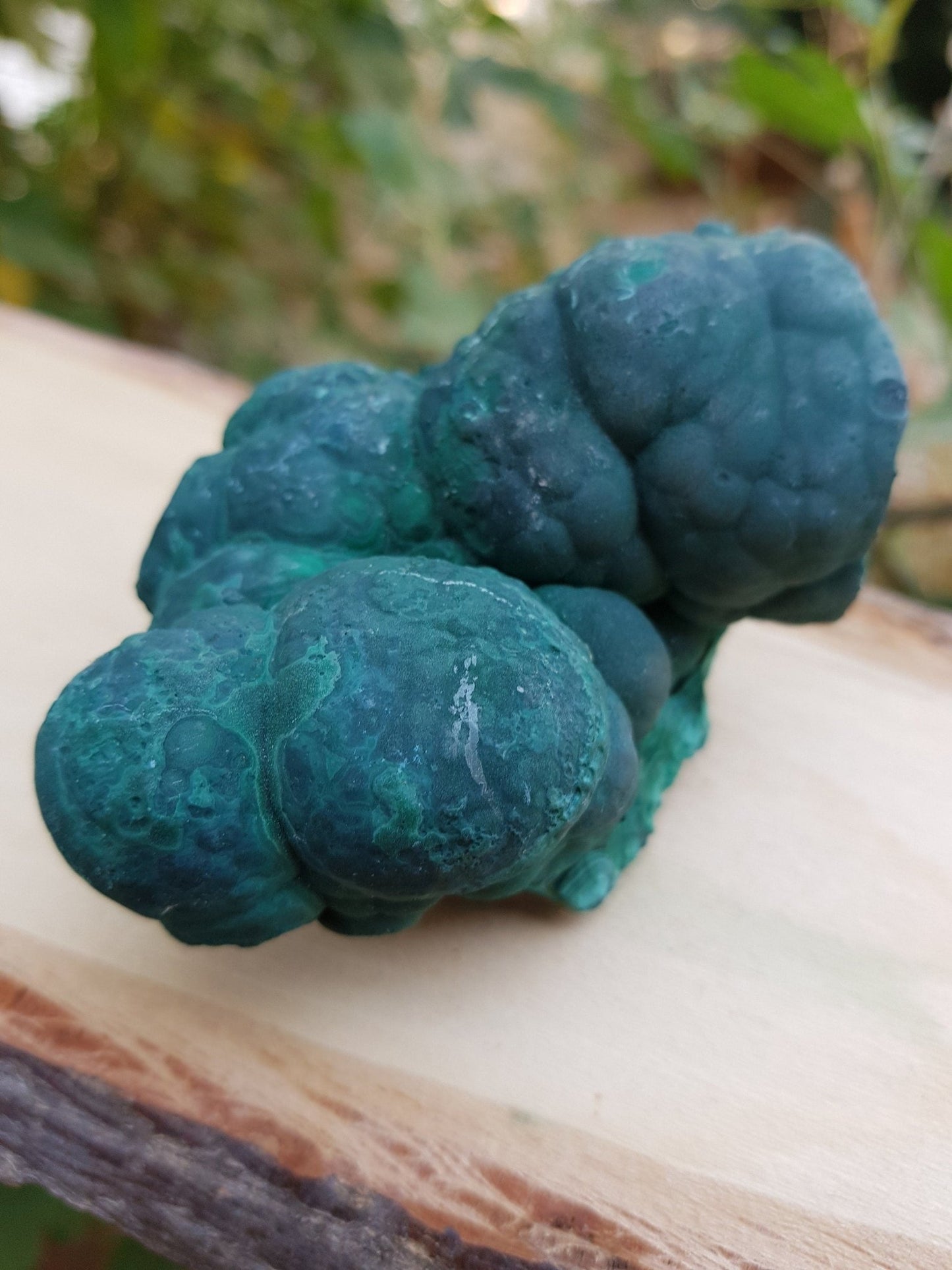Botryoidal Malachite Specimen: Raw Congo Mineral (273g) - LunarGem - 