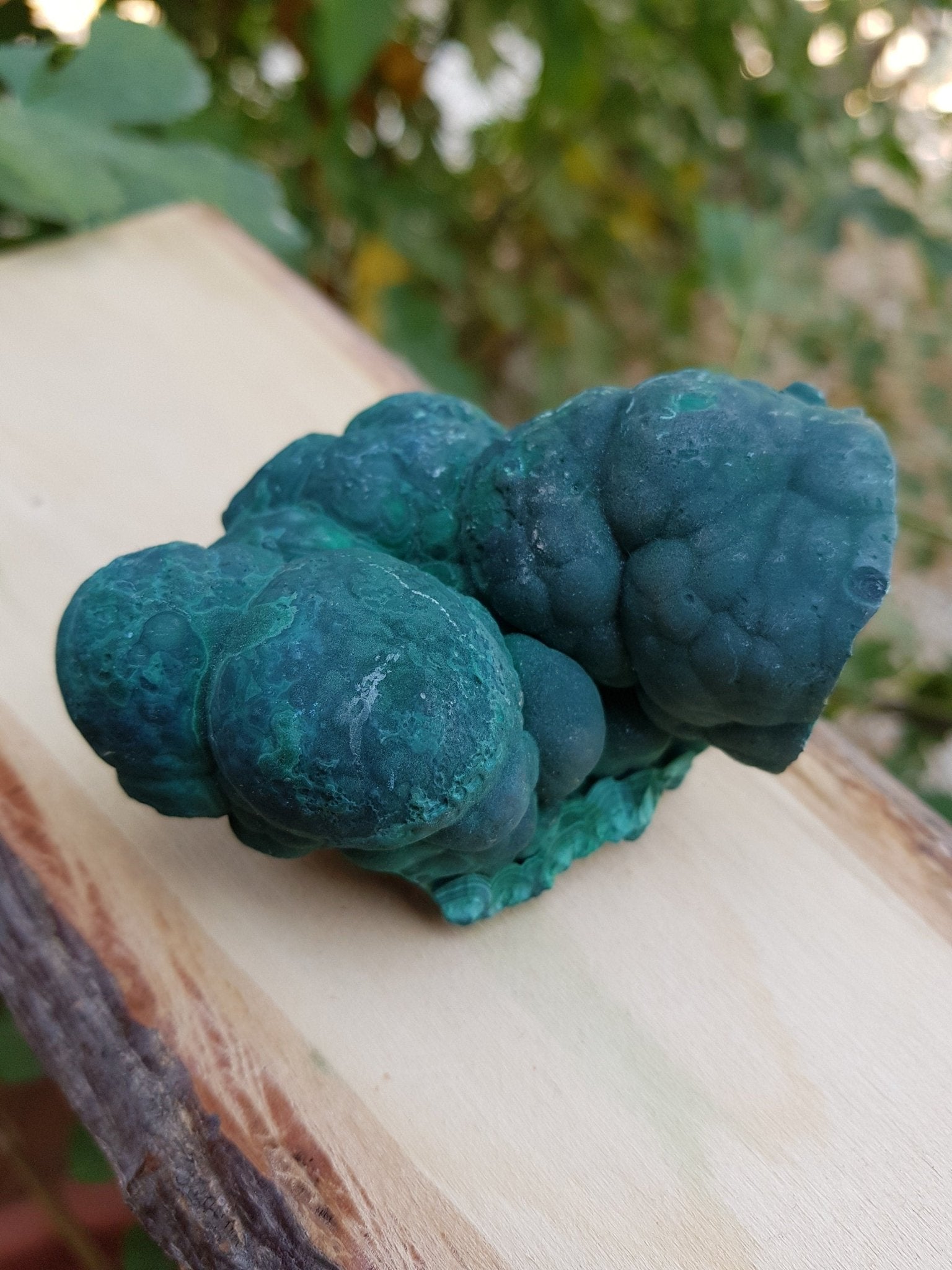 Botryoidal Malachite Specimen: Raw Congo Mineral (273g) - LunarGem - 