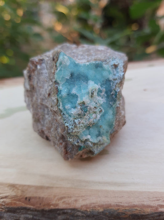 Druzy Chrysocolla Specimen Blue Mineral Specimen 100g - LunarGem - 