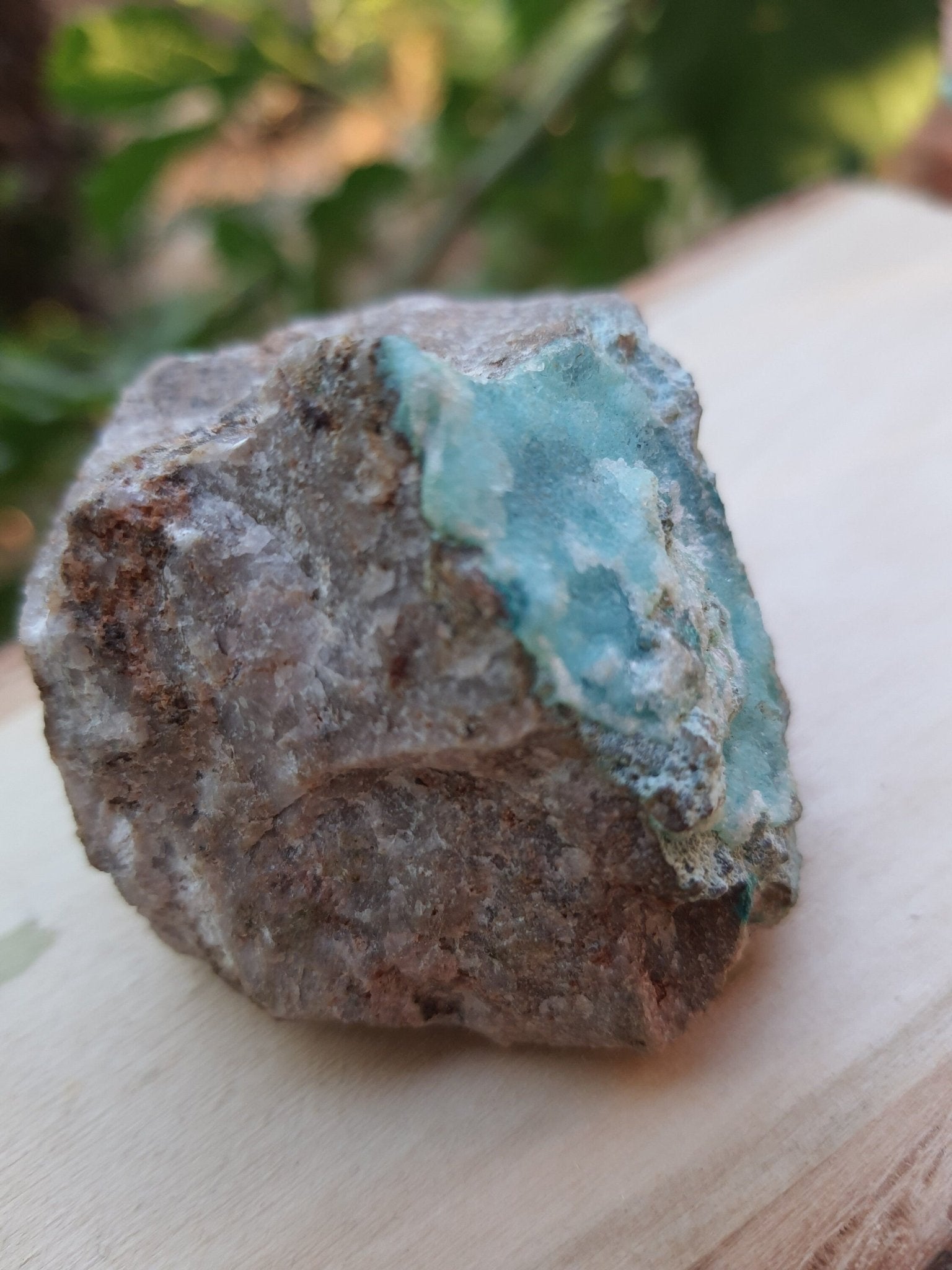 Druzy Chrysocolla Specimen Blue Mineral Specimen 100g - LunarGem - 