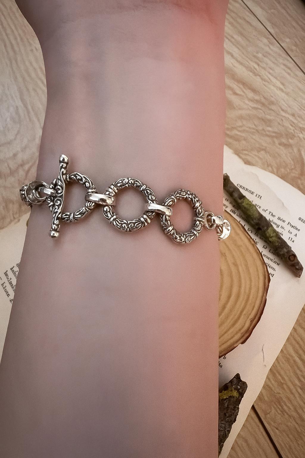 Labradorite Bracelet In Sterling Silver
