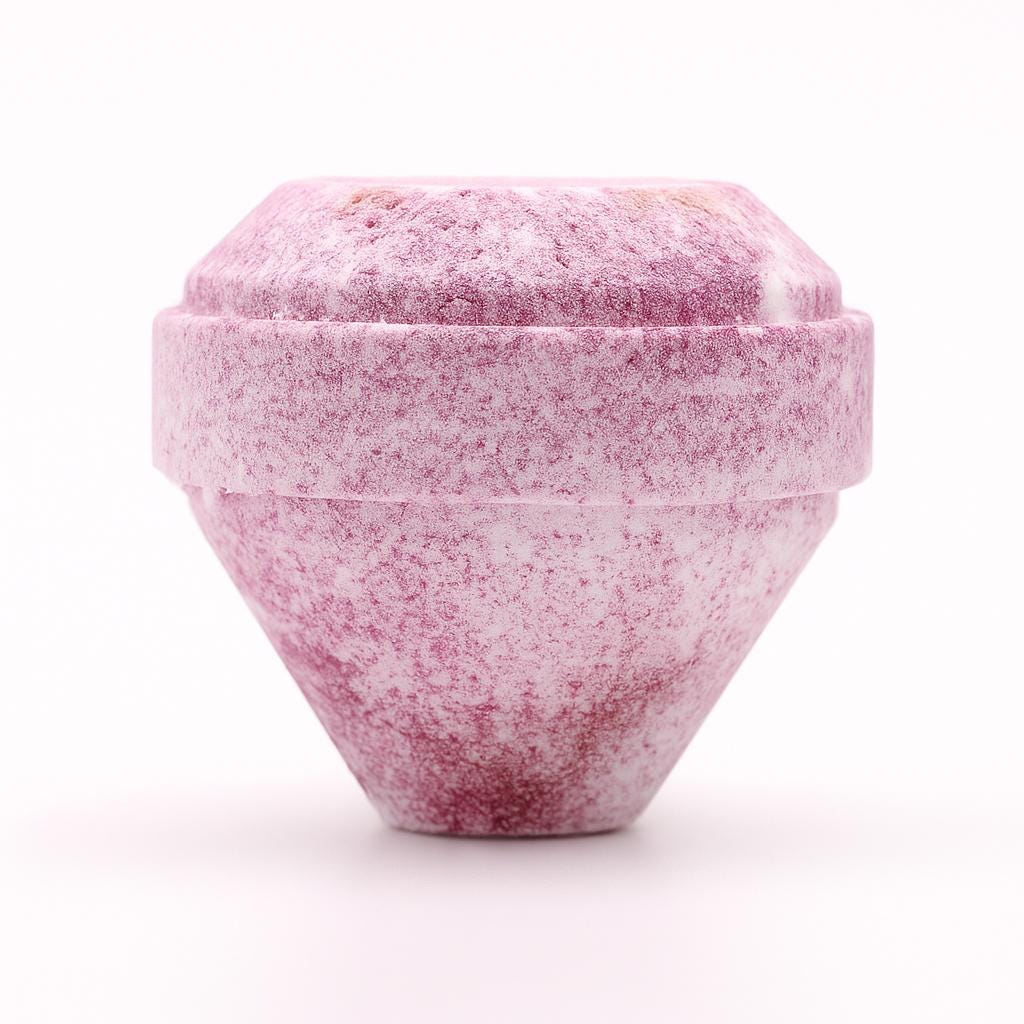 Gemstone Bath Bomb, Crystal Surprise Bath Bomb, Eco Glitter Bath Bomb Gift