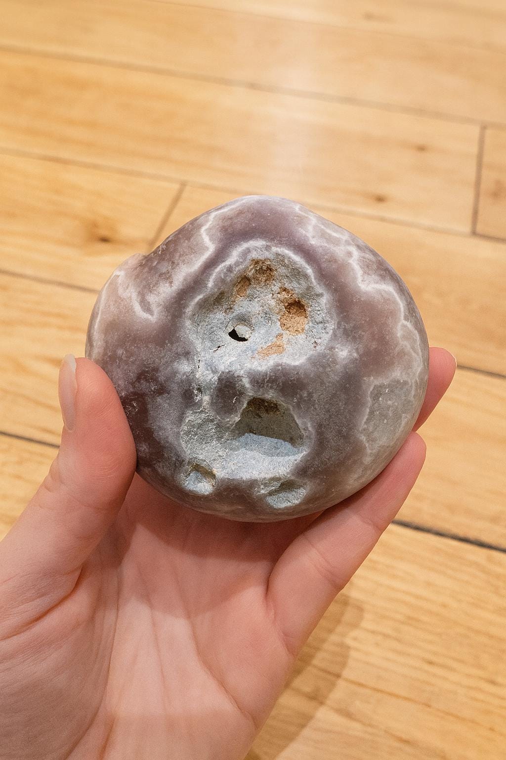 Amethyst Geode Sphere With Stand, Druzy Crystal Ball, Natural Amethyst Crystal, Healing Stone Gift, Gemstone Decor