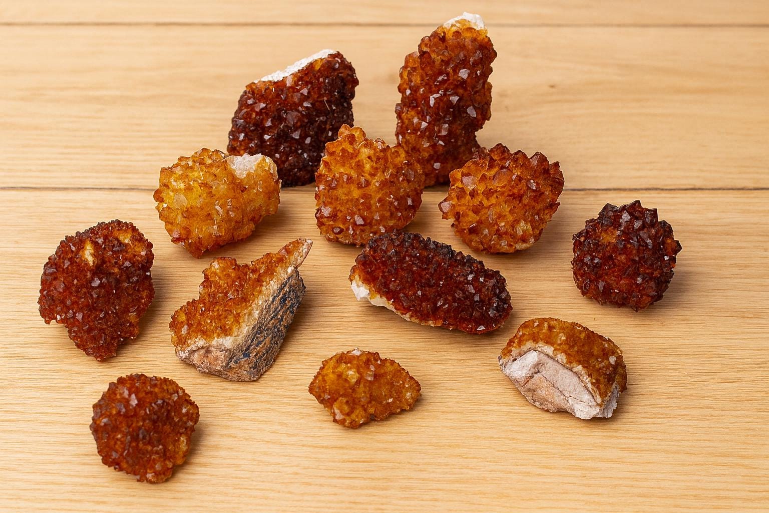 A++ Natural Citrine Clusters Top Grade Mineral Specimens