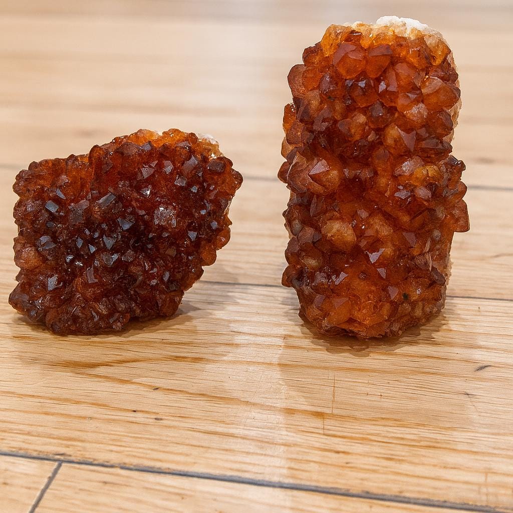 A++ Natural Citrine Clusters Top Grade Mineral Specimens