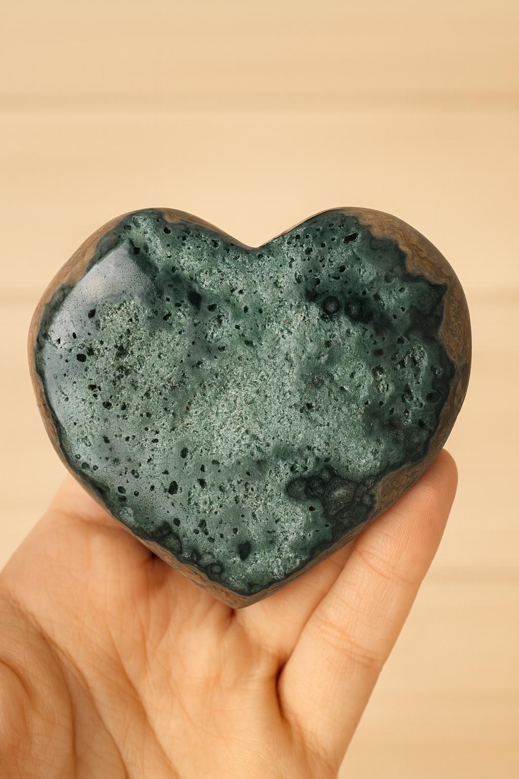 Amethyst Cluster Geode Heart With Calcite Inclusions, AAA+ Amethyst Collector's Piece