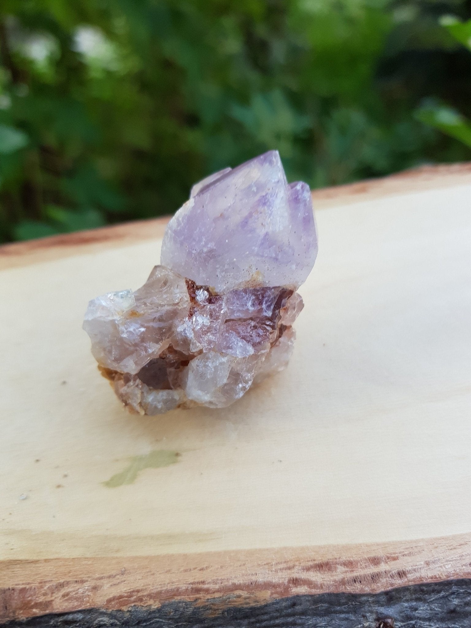 Laveder Spirit Quartz 43g, Amethyst Cactus Quartz, Crystal Clusters - LunarGem - 