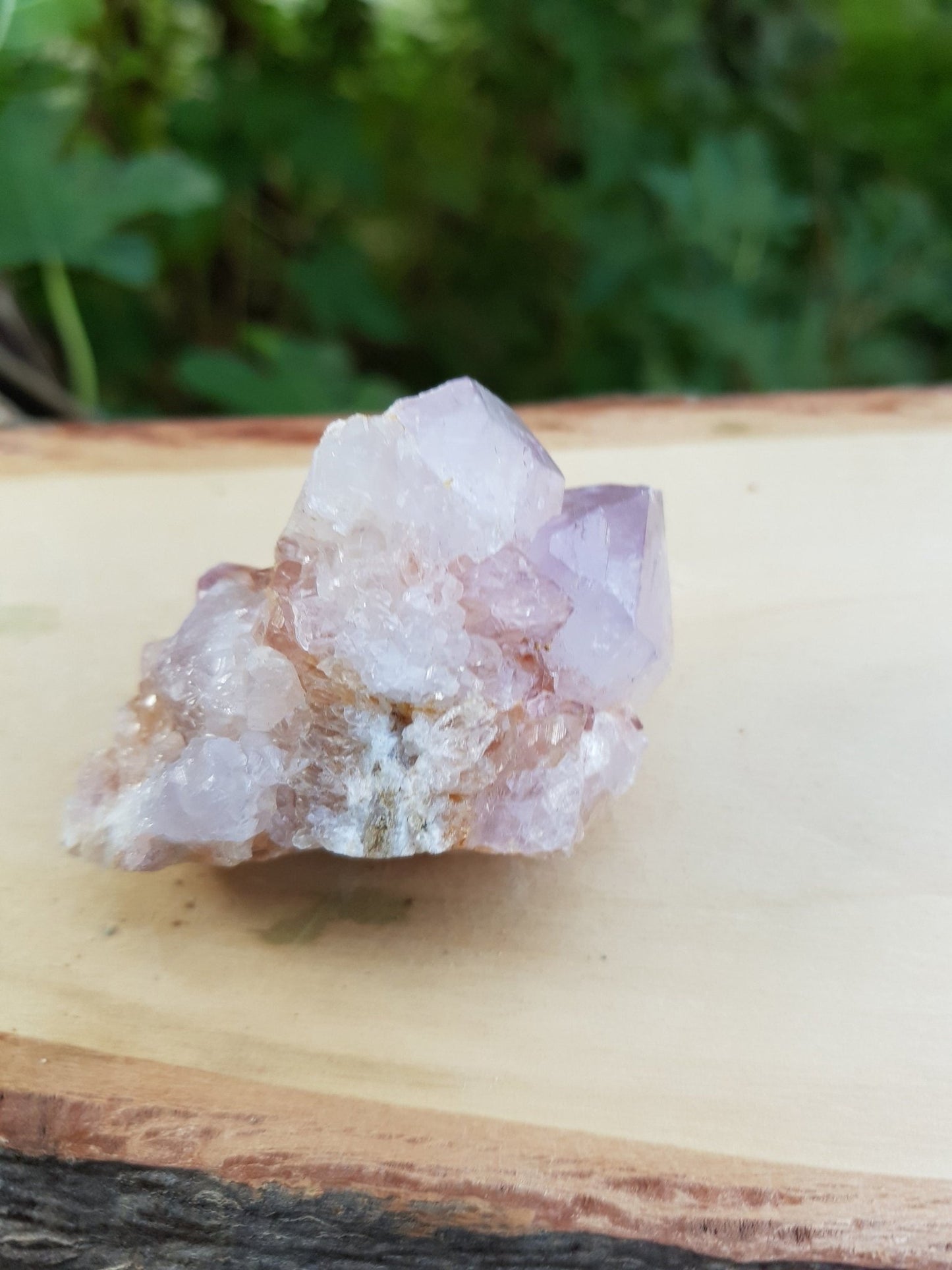 Laveder Spirit Quartz 68g, Amethyst Cactus Quartz, Crystal Clusters - LunarGem - 