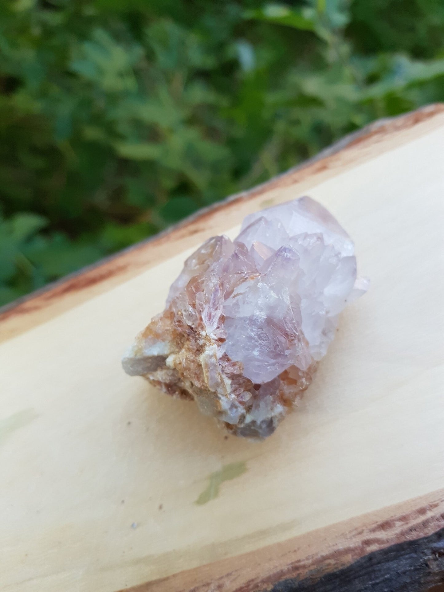 Laveder Spirit Quartz 82g, Amethyst Cactus Quartz, Crystal Clusters - LunarGem - 