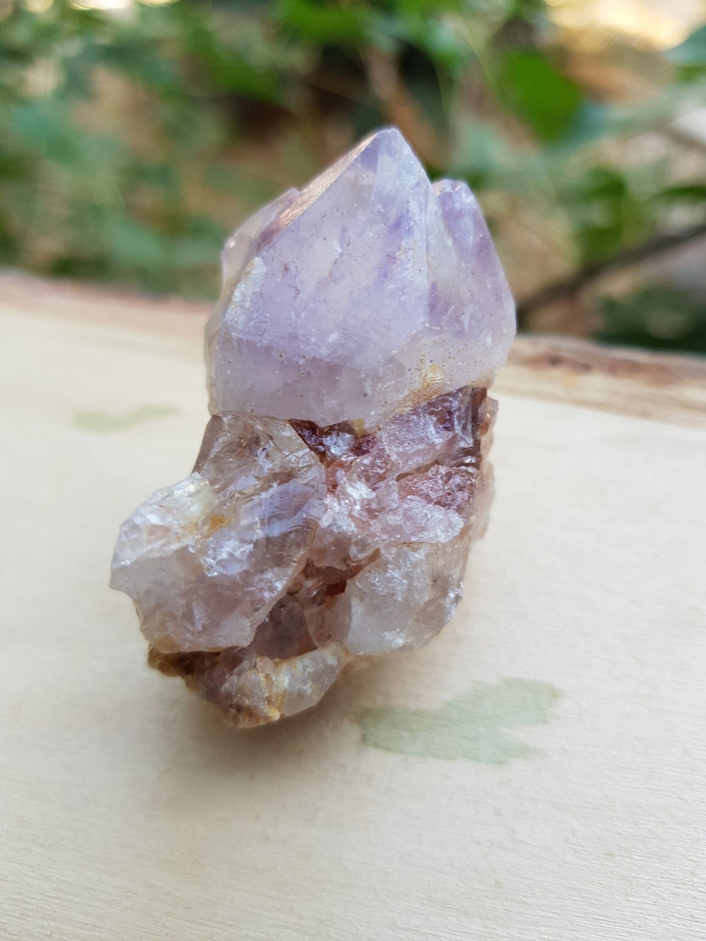 Laveder Spirit Quartz , Amethyst Cactus Quartz, - LunarGem - 