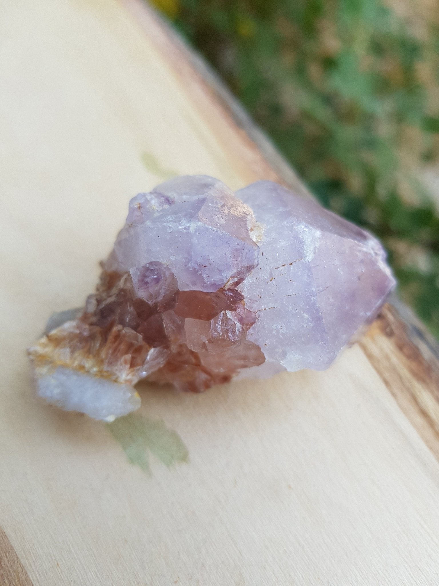 Laveder Spirit Quartz , Amethyst Cactus Quartz, Crystal Clusters - LunarGem - 