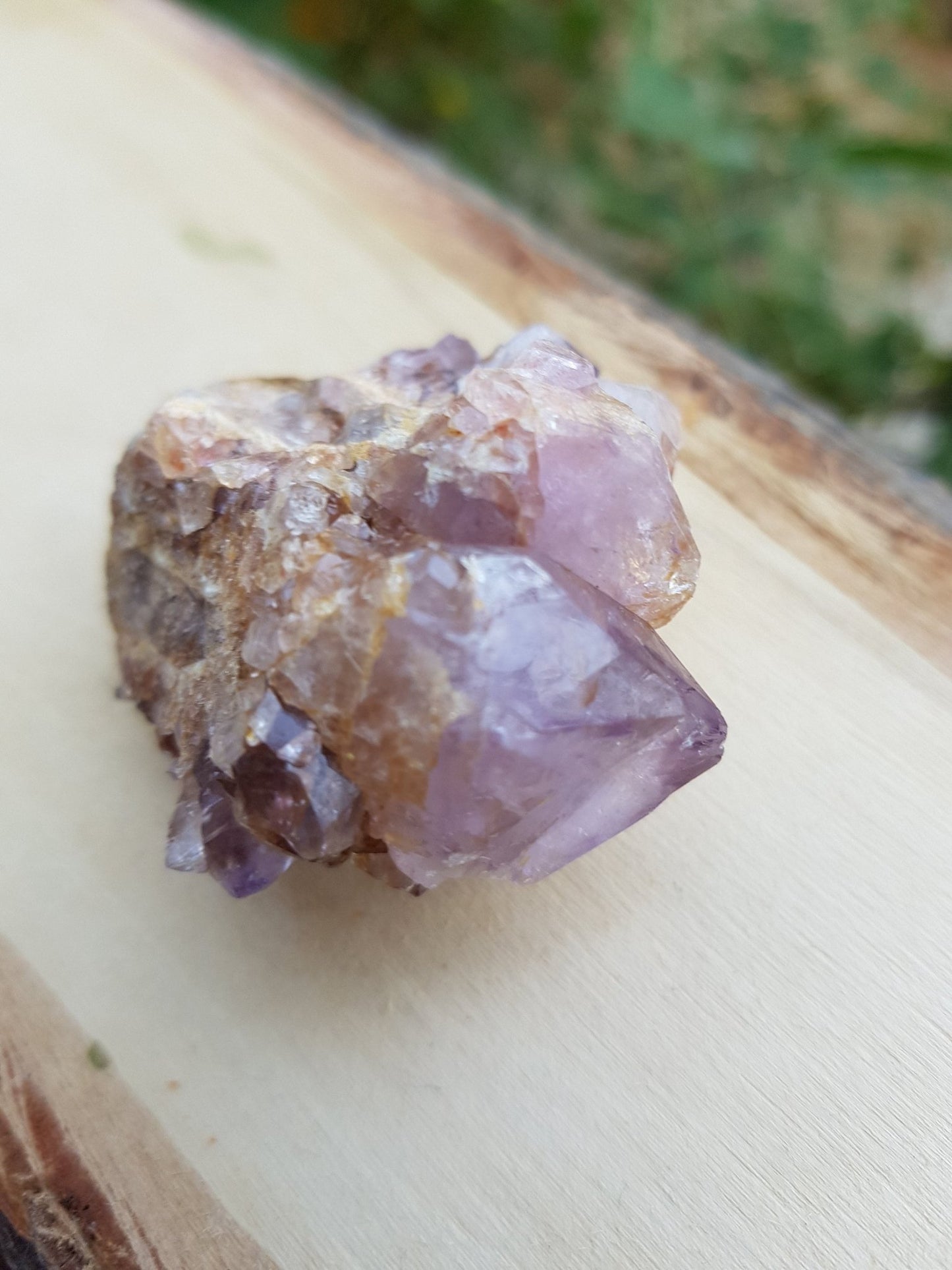 Laveder Spirit Quartz , Amethyst Cactus Quartz, Crystal Clusters - LunarGem - 