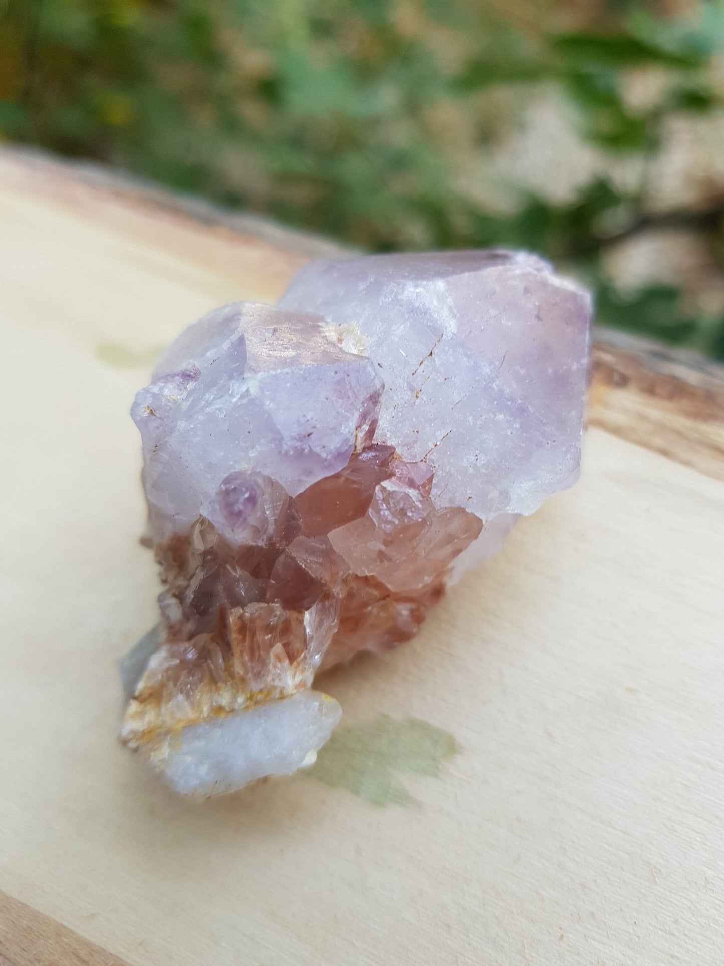Laveder Spirit Quartz , Amethyst Cactus Quartz, Crystal Clusters - LunarGem - 