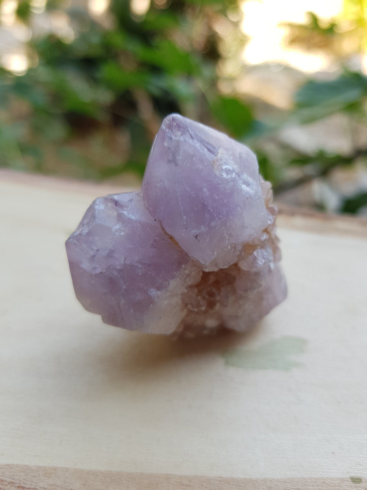 Laveder Spirit Quartz , Amethyst Cactus Quartz, Crystal Clusters - LunarGem - 