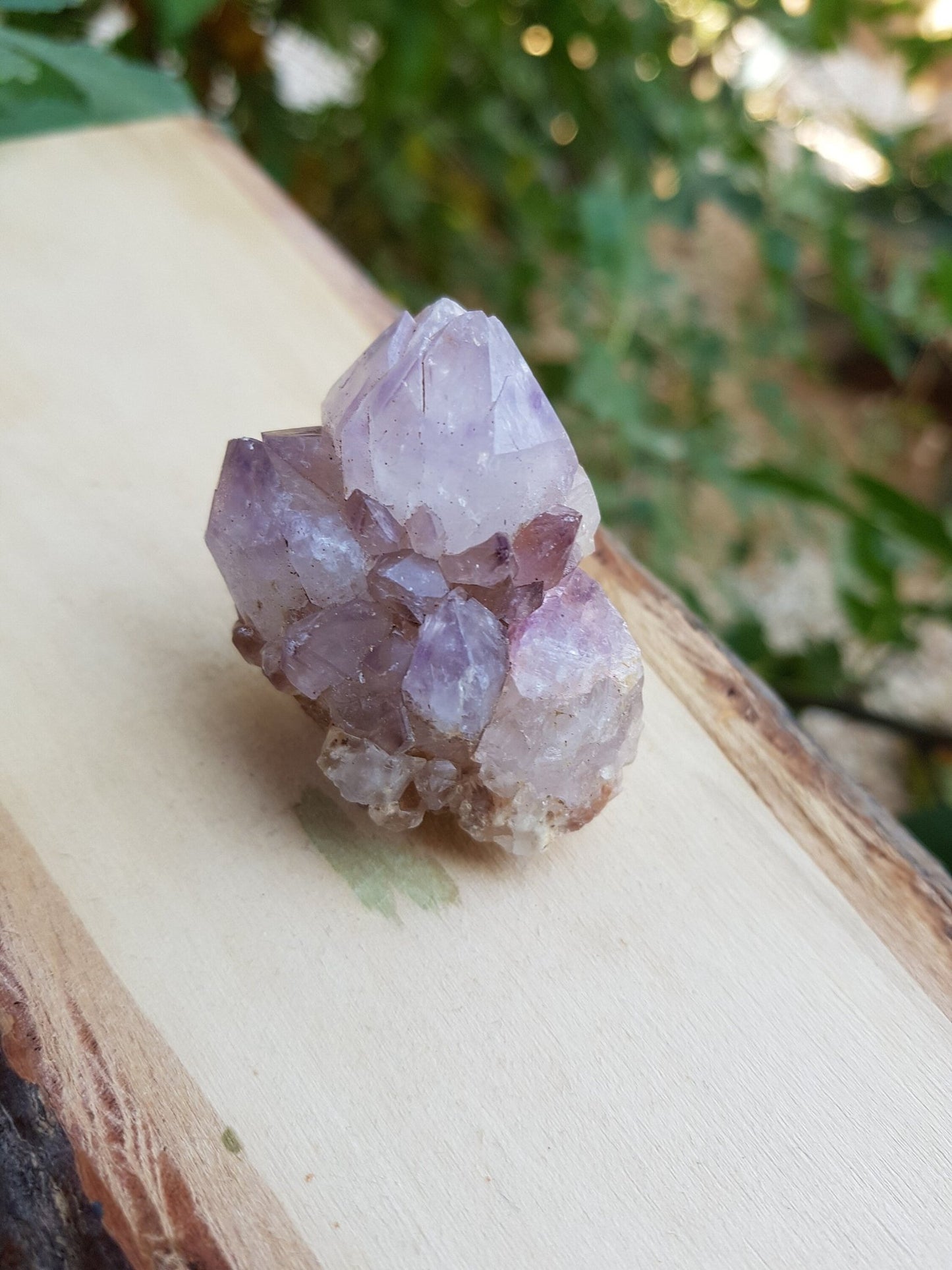 Laveder Spirit Quartz , Amethyst Cactus Quartz, Crystal Clusters - LunarGem - 