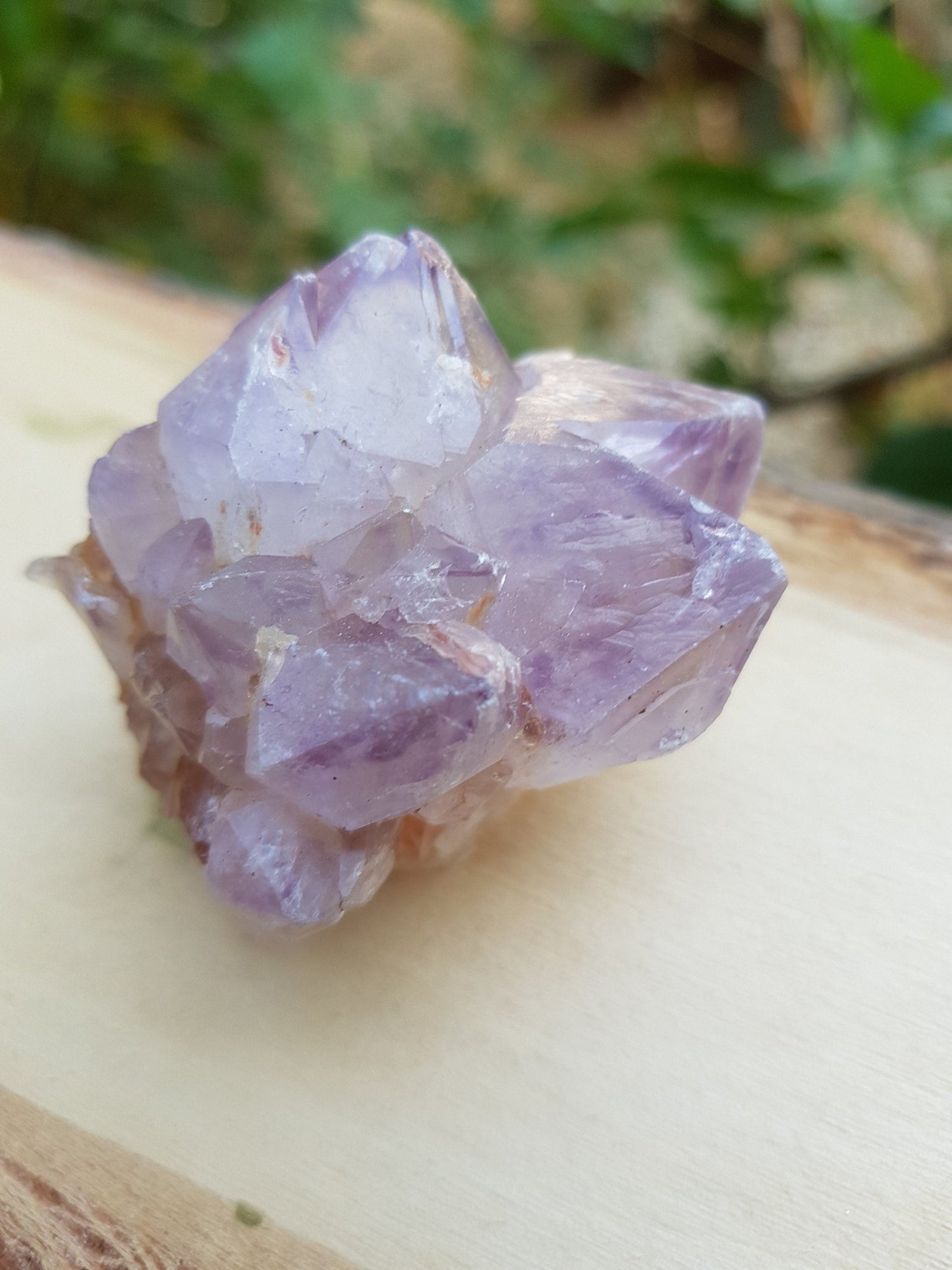 Laveder Spirit Quartz , Amethyst Cactus Quartz, Crystal Clusters - LunarGem - 
