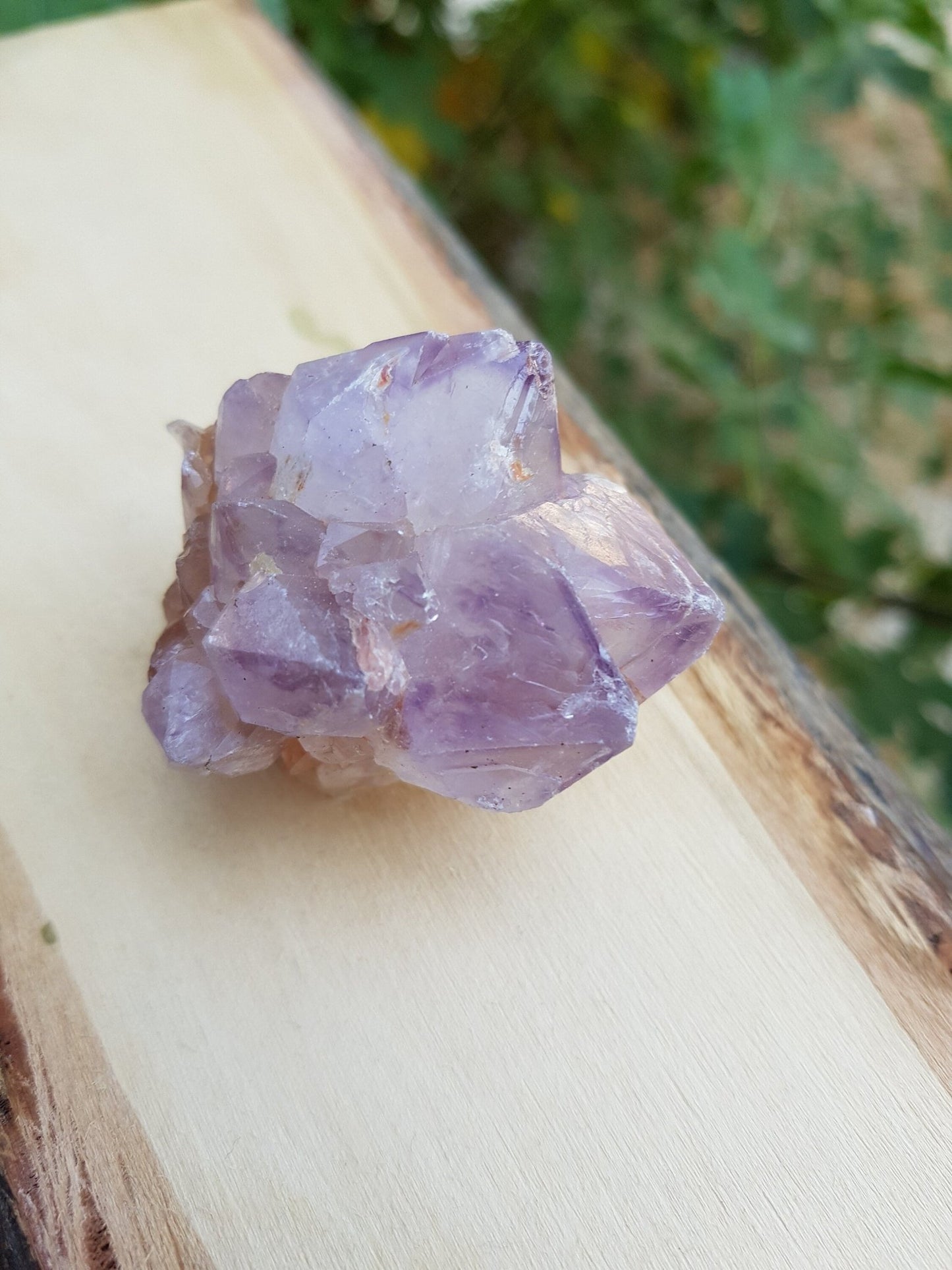 Laveder Spirit Quartz , Amethyst Cactus Quartz, Crystal Clusters - LunarGem - 