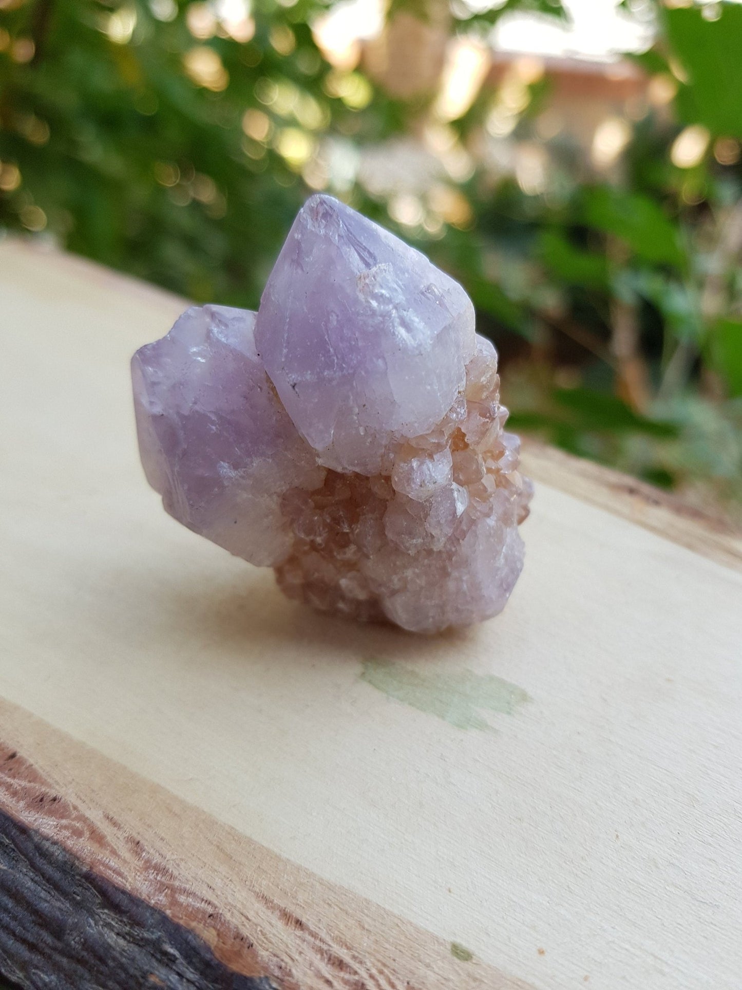 Laveder Spirit Quartz , Amethyst Cactus Quartz, Crystal Clusters - LunarGem - 