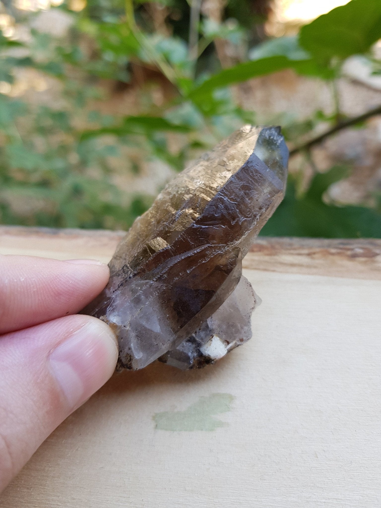 Medium Smoky Quartz Points, Mineral Specimen, Crystal Specimen, Metaphysical Crystals - LunarGem - 
