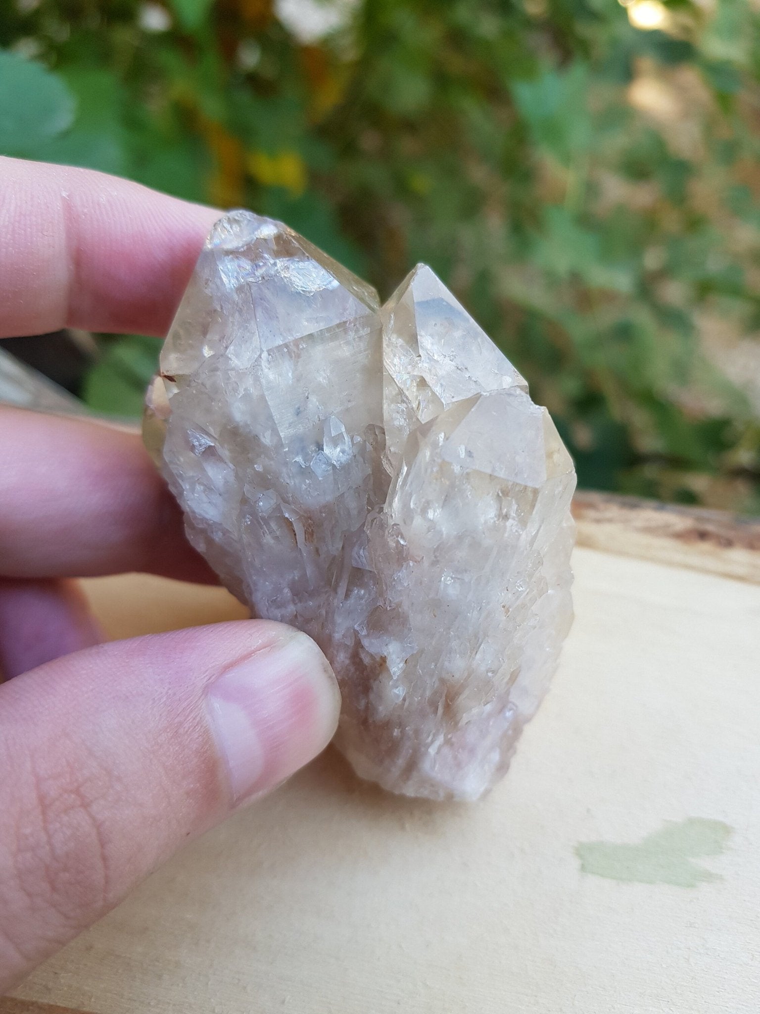 Natural Congo Citrine Cluster: Kundalini Mineral Specimen, 108g - LunarGem - 