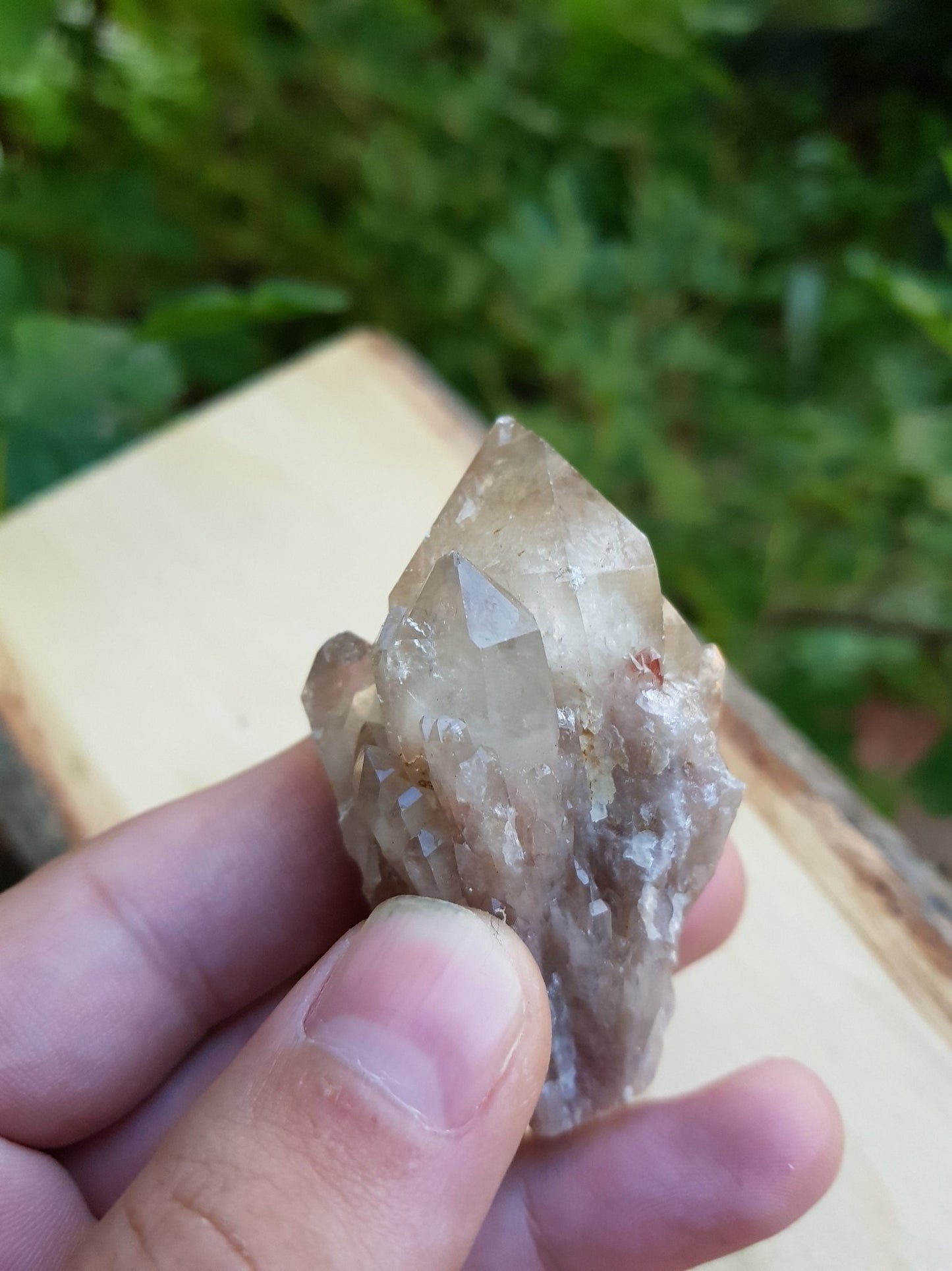 Natural Congo Citrine Cluster: Kundalini Mineral Specimen, 69g - LunarGem - 