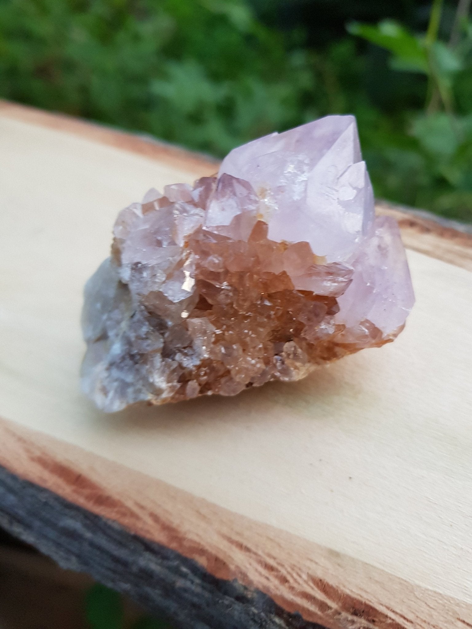 Natural Multi Smoky Citrine Quartz Clusters, Mineral Specimen, Crystal Clusters - LunarGem - 