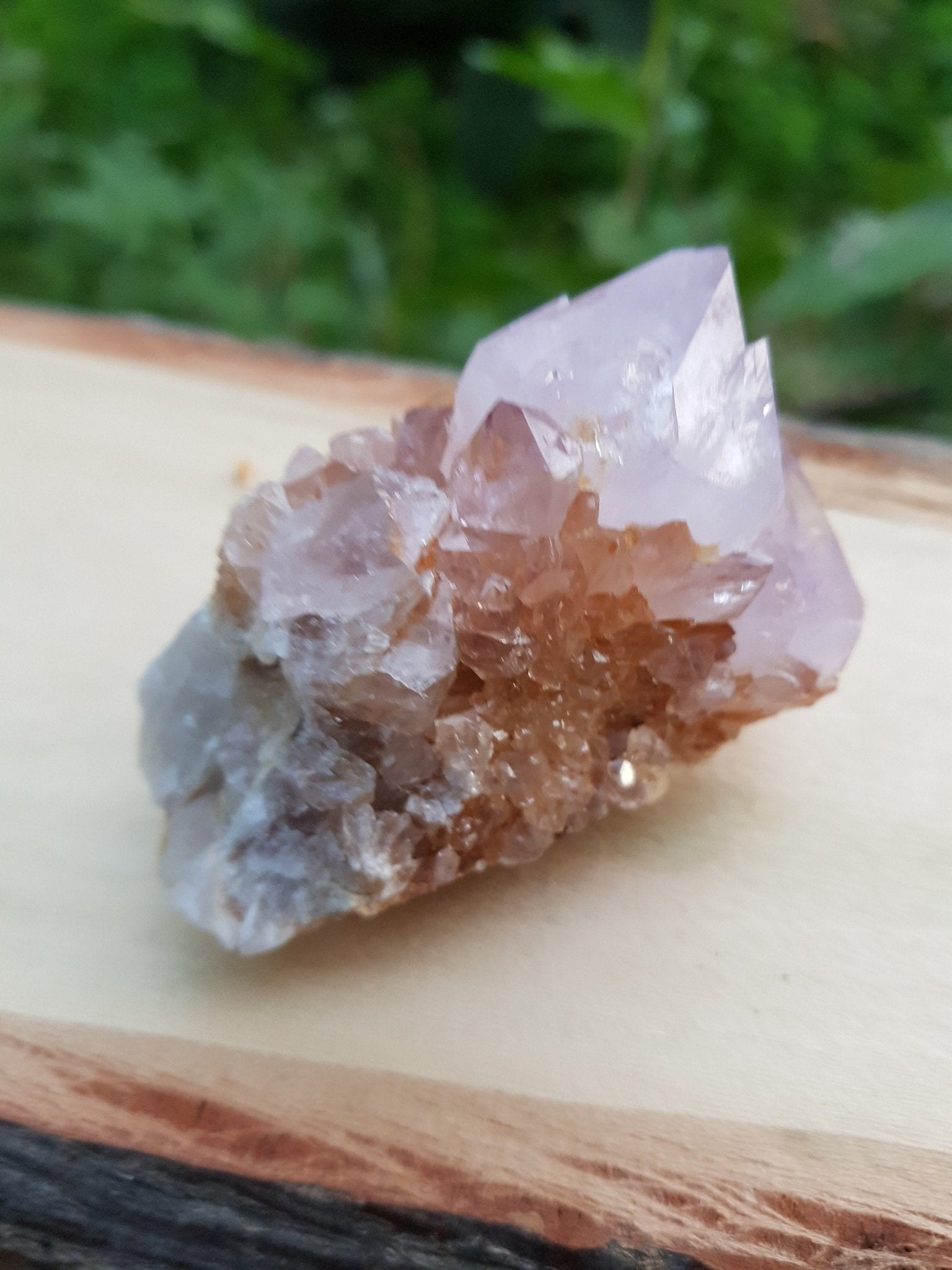 Natural Multi Smoky Citrine Quartz Clusters, Mineral Specimen, Crystal Clusters - LunarGem - 