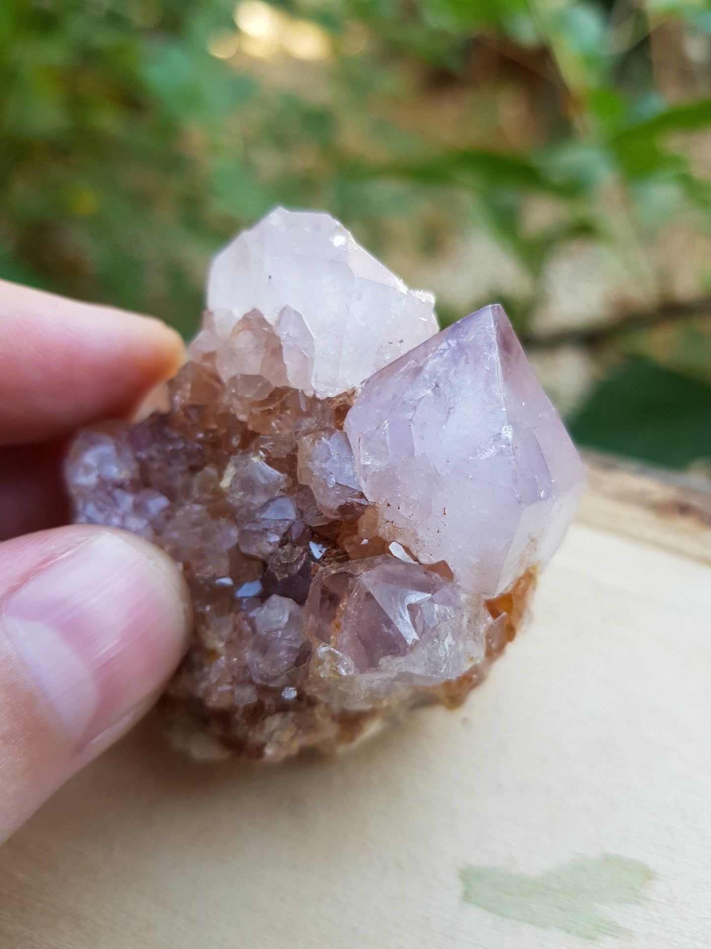 Natural Smoky Citrine Quartz Clusters, Mineral Specimen, Crystal Clusters - LunarGem - 