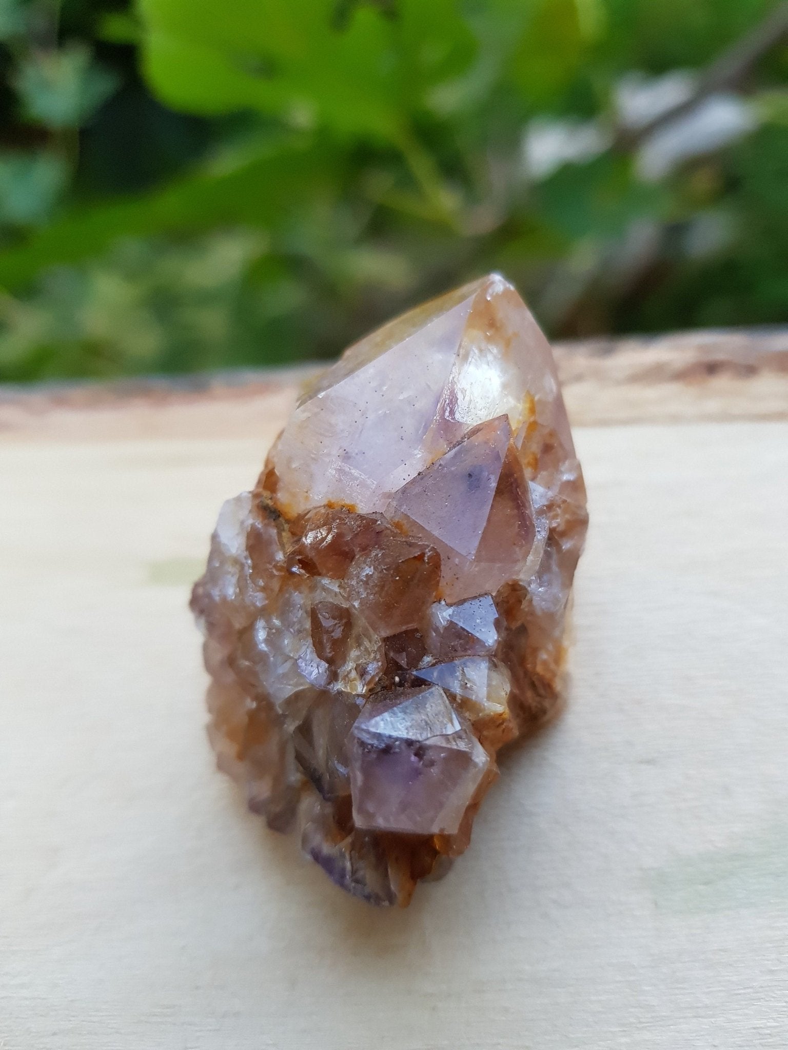 Natural Smoky Citrine Quartz Clusters, Mineral Specimen, Crystal Clusters - LunarGem - 