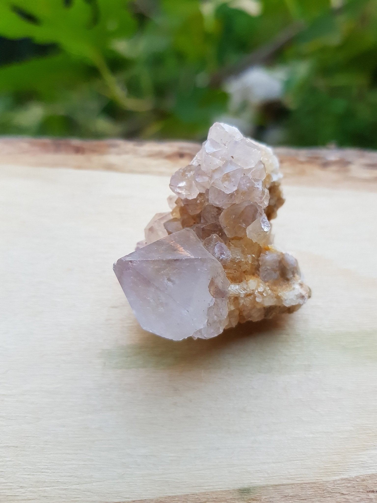 Natural Smoky Citrine Quartz Clusters, Mineral Specimen, Crystal Clusters - LunarGem - 