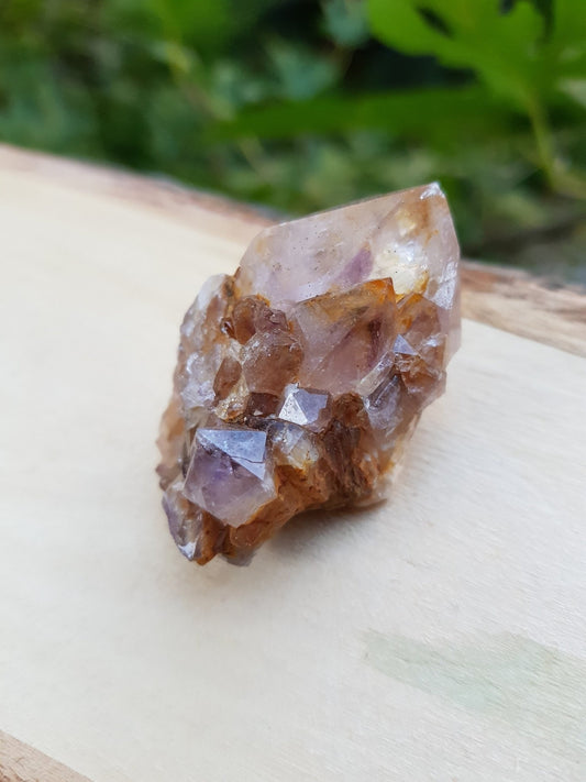 Natural Smoky Citrine Quartz Clusters, Mineral Specimen, Crystal Clusters - LunarGem - 