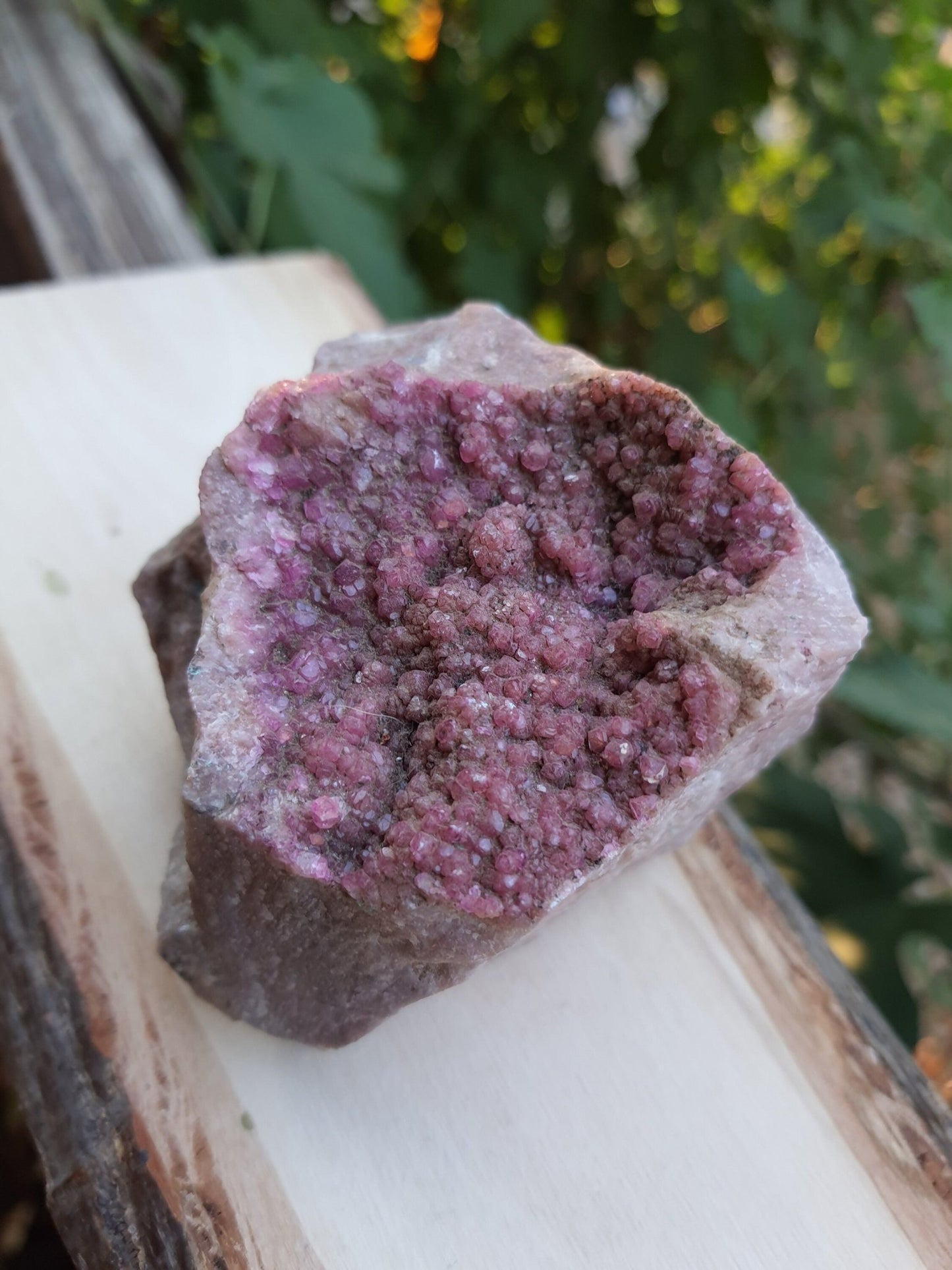 Pink Cobalt Calcite Druzy Raw Natural Clusters Mineral Specimen 478g - LunarGem - 