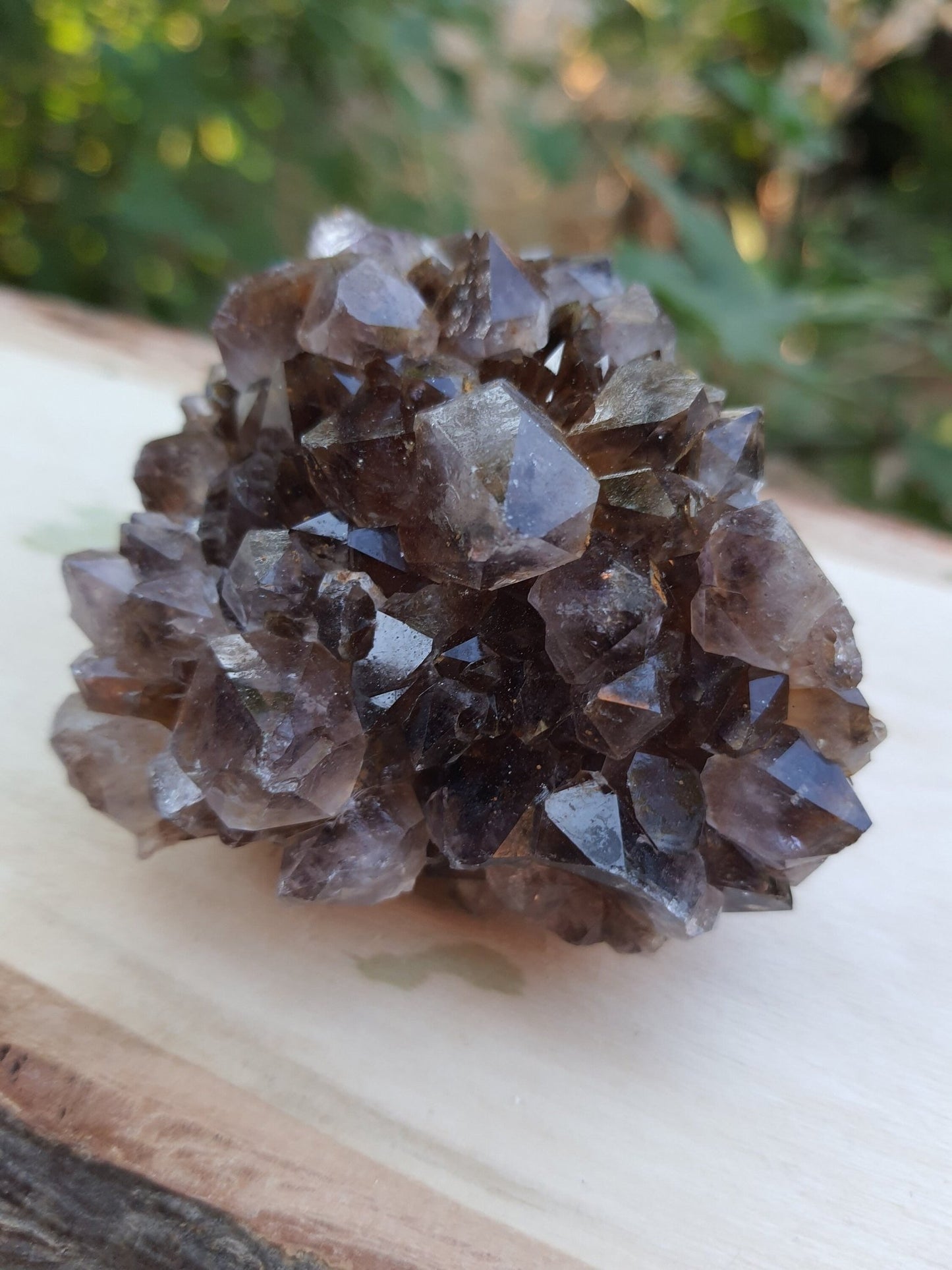 Small Amethyst Cluster, Quartz Cluster, 128g - LunarGem - 