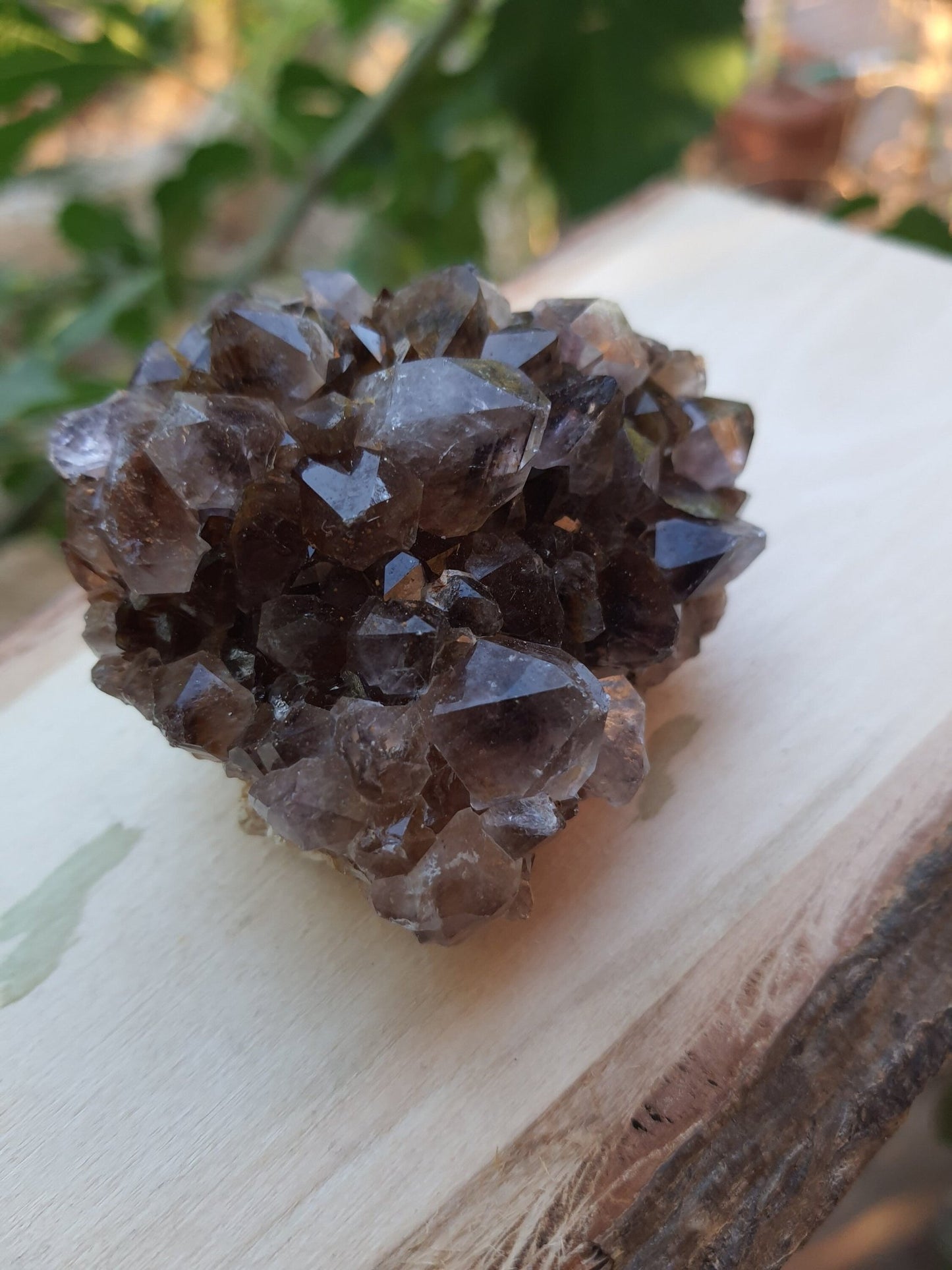 Small Amethyst Cluster, Quartz Cluster, 128g - LunarGem - 
