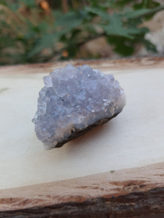 Small Natural Amethyst Crystal Cluster, 48g Healing Crystal, Mineral Specimen, Mineral Collection - LunarGem - 