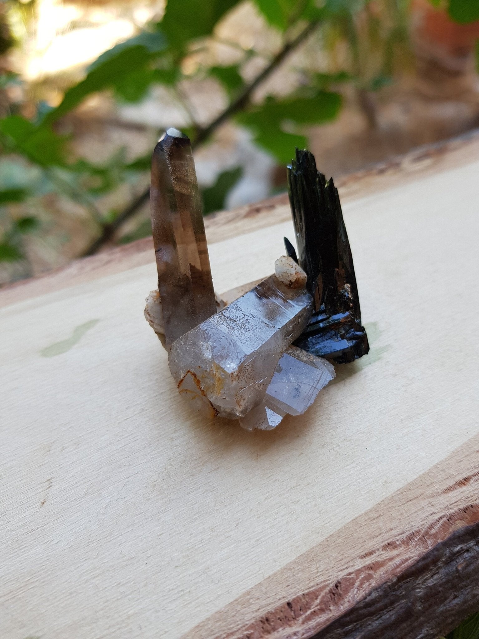 Small Smoky Quartz Points, Mineral Specimen, Crystal Specimen, Metaphysical Crystals - LunarGem - 