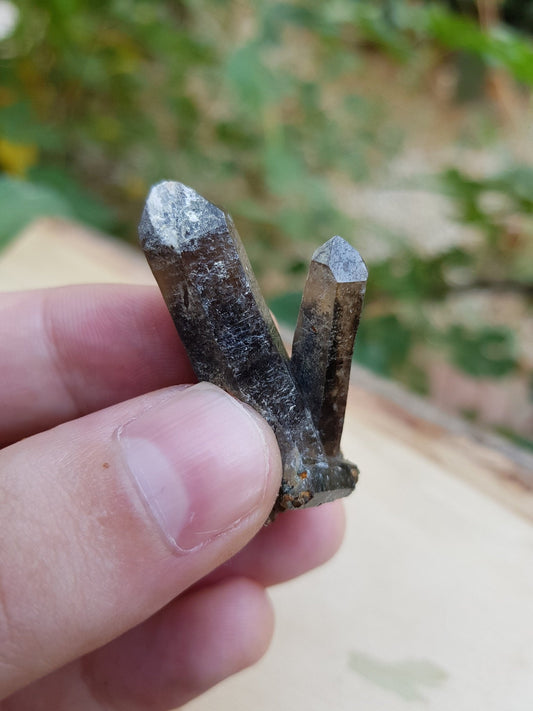 Small Smoky Quartz Points, Mineral Specimen, Crystal Specimen, Metaphysical Crystals - LunarGem - 