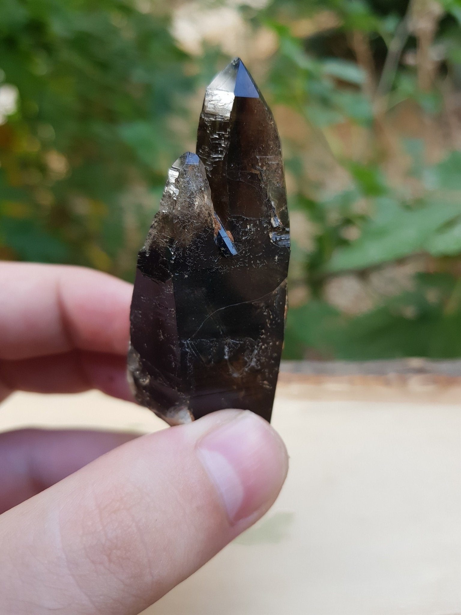 Smoky Quartz Points, Mineral Specimen, Crystal Specimen, Metaphysical Crystals 64g - LunarGem - 