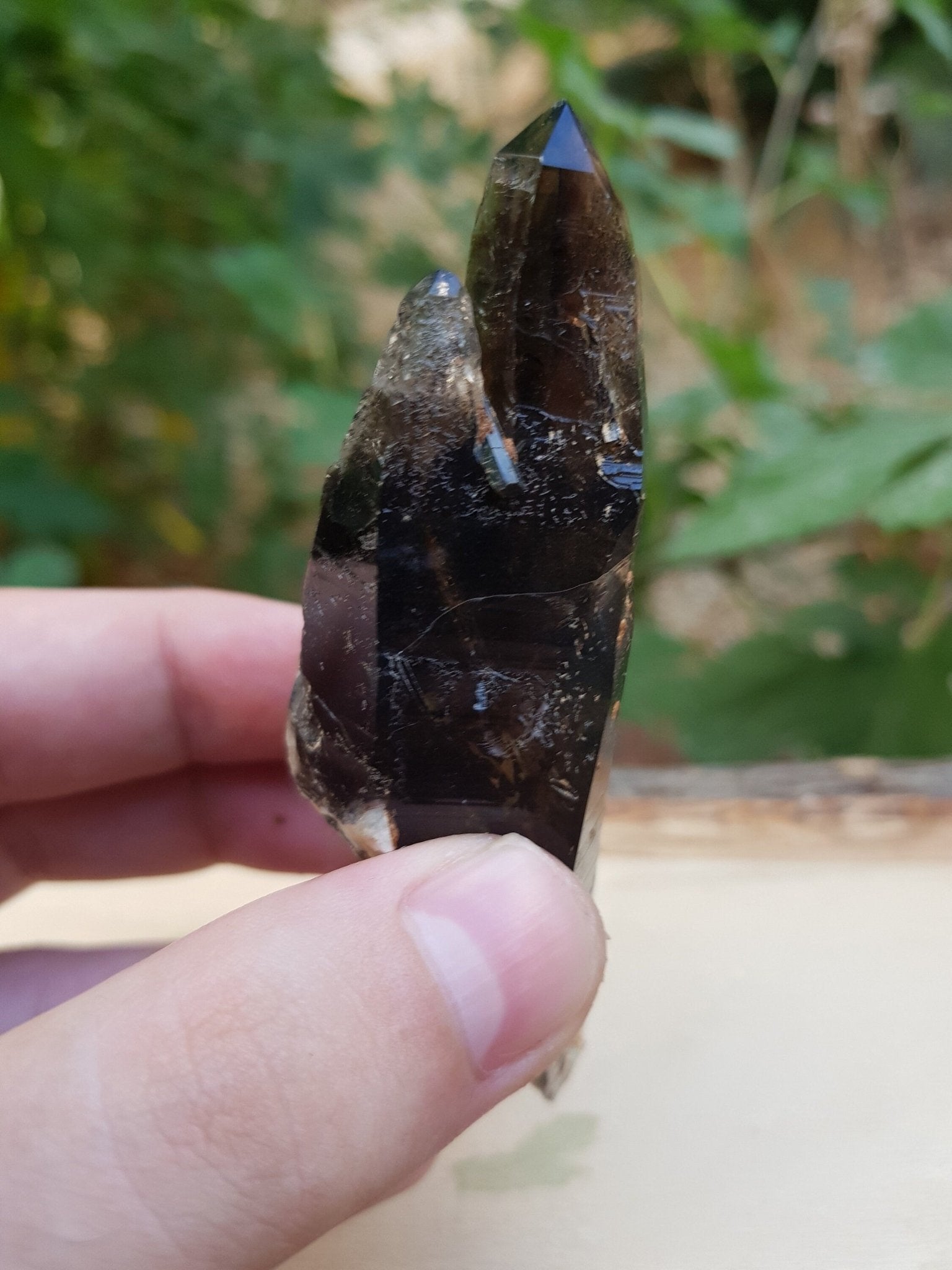 Smoky Quartz Points, Mineral Specimen, Crystal Specimen, Metaphysical Crystals 64g - LunarGem - 