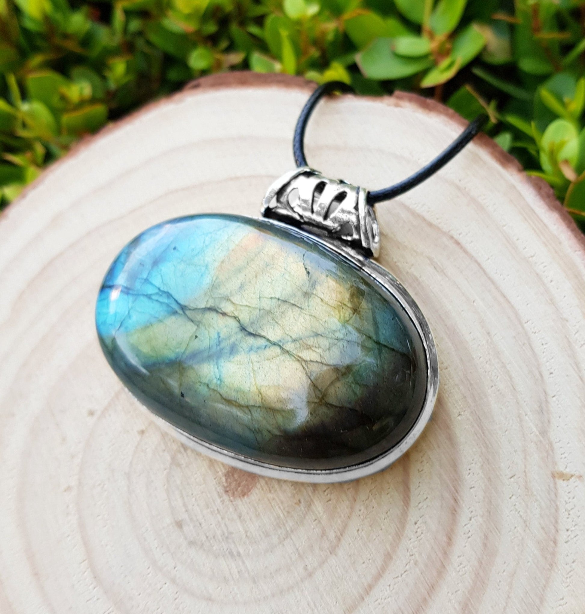 Top Grade Labradorite Pendant In Sterling Silver Statement Pendant Boho Jewellery GypsyJewelry Unique Gift For Women One Of A Kind Jewellery - LunarGem - Necklaces