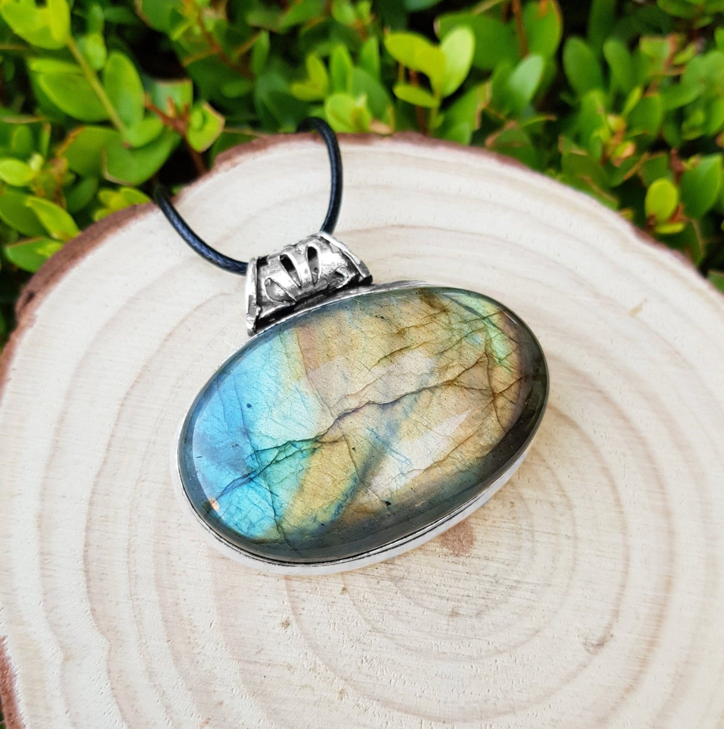 Top Grade Labradorite Pendant In Sterling Silver Statement Pendant Boho Jewellery GypsyJewelry Unique Gift For Women One Of A Kind Jewellery - LunarGem - Necklaces