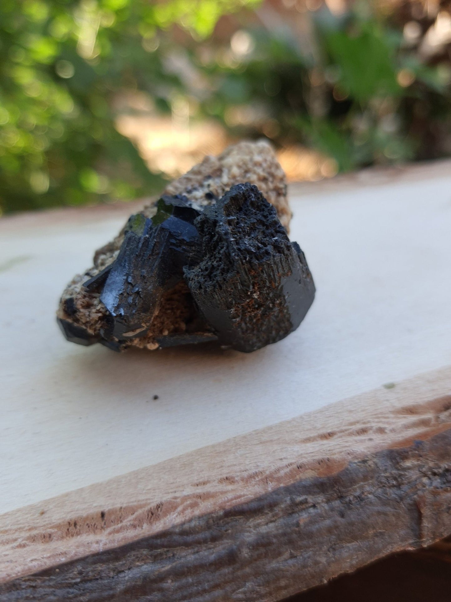 Tourmaline Natural Specimen, Raw Tourmaline crystal, 45g - LunarGem - 