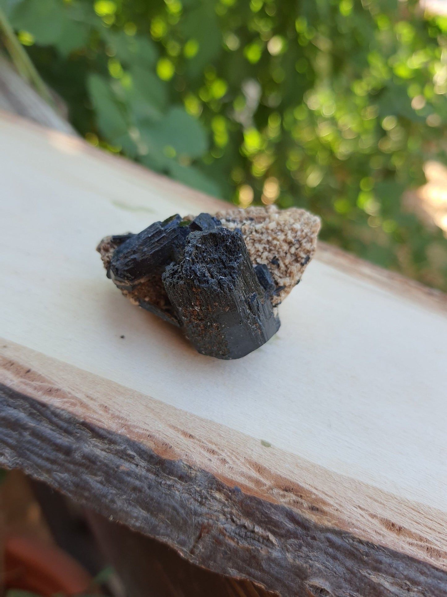 Tourmaline Natural Specimen, Raw Tourmaline crystal, 45g - LunarGem - 