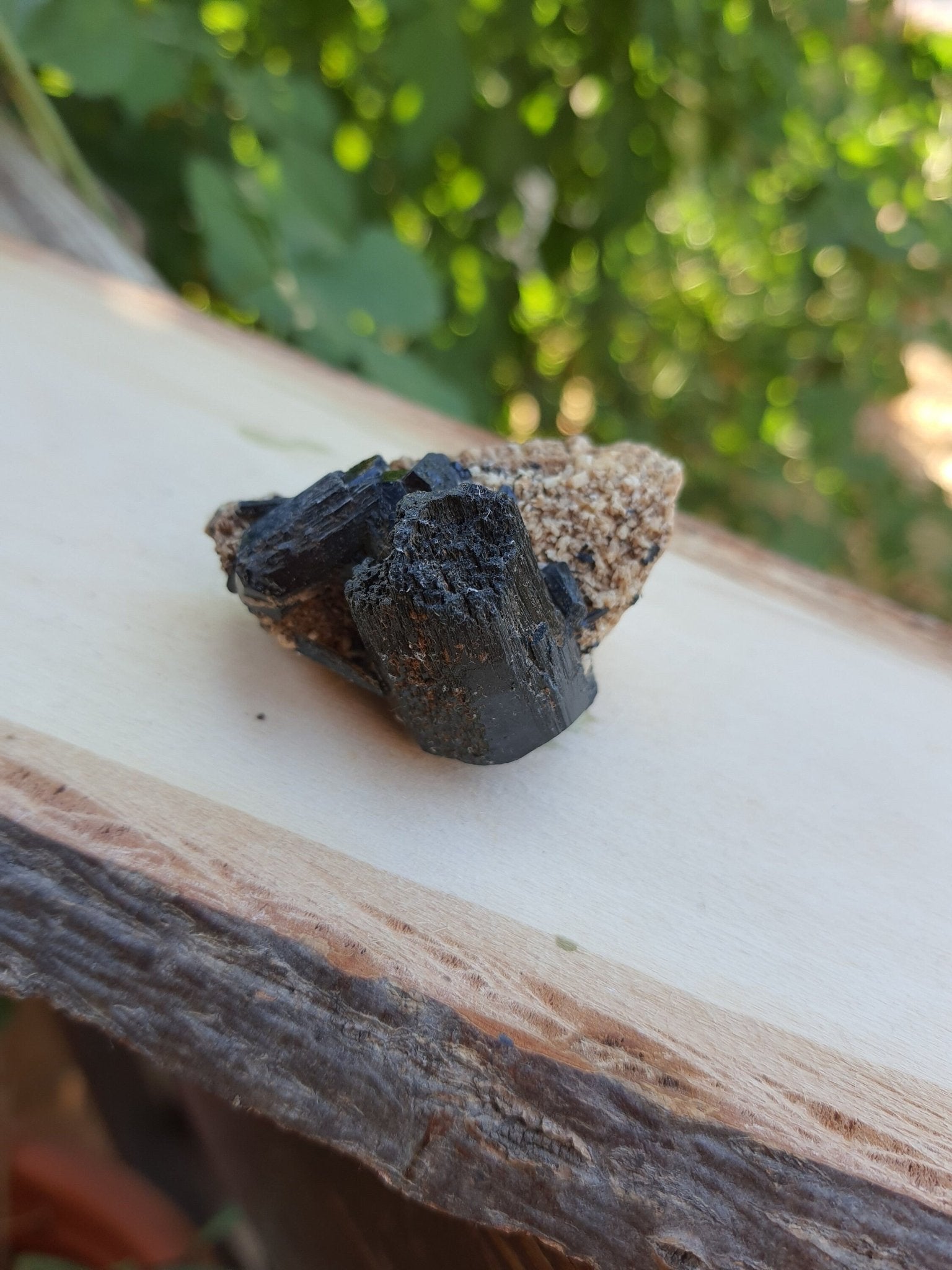 Tourmaline Natural Specimen, Raw Tourmaline crystal, 45g - LunarGem - 