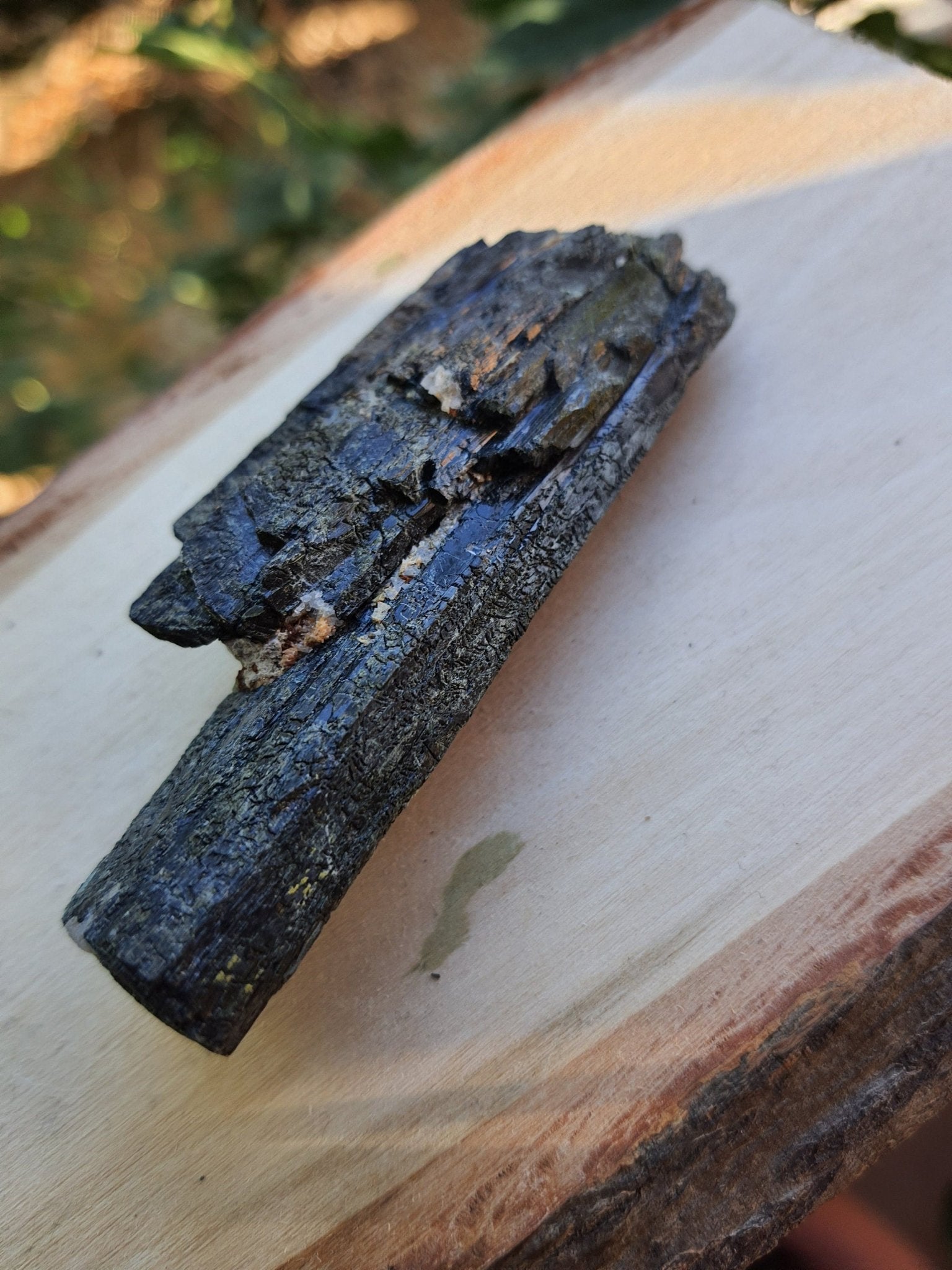 Aegirine Blade Natural Specimen From Malawi, Raw Aegirine crystal 79g - LunarGem - 