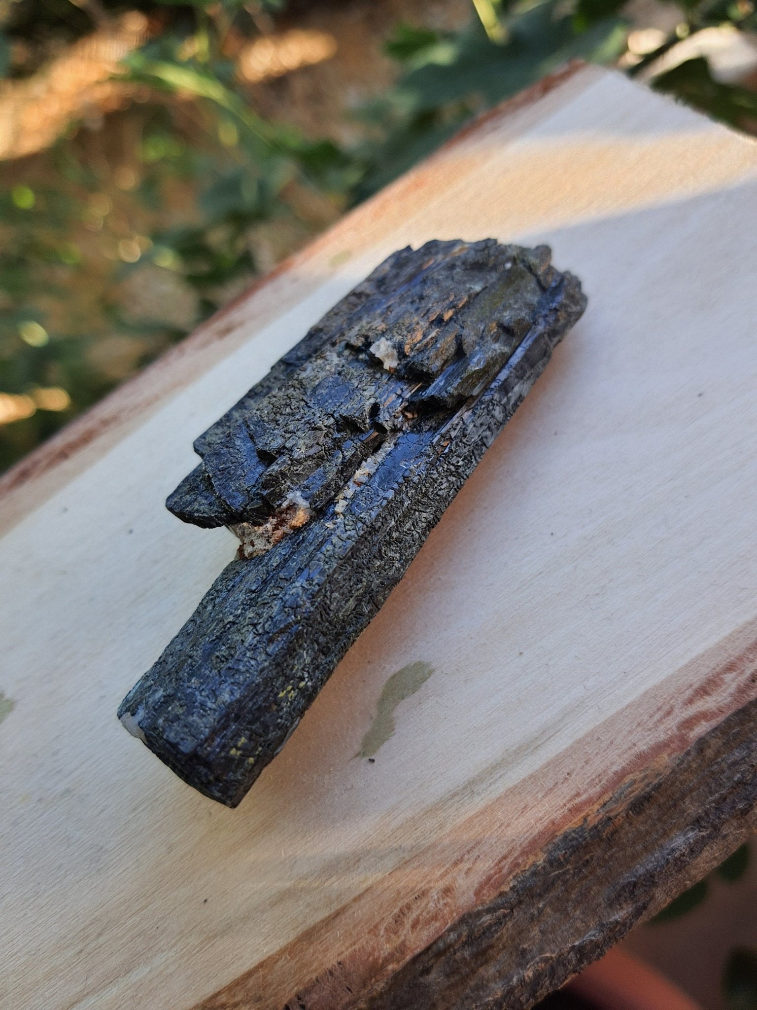 Aegirine Blade Natural Specimen From Malawi, Raw Aegirine crystal 79g - LunarGem - 